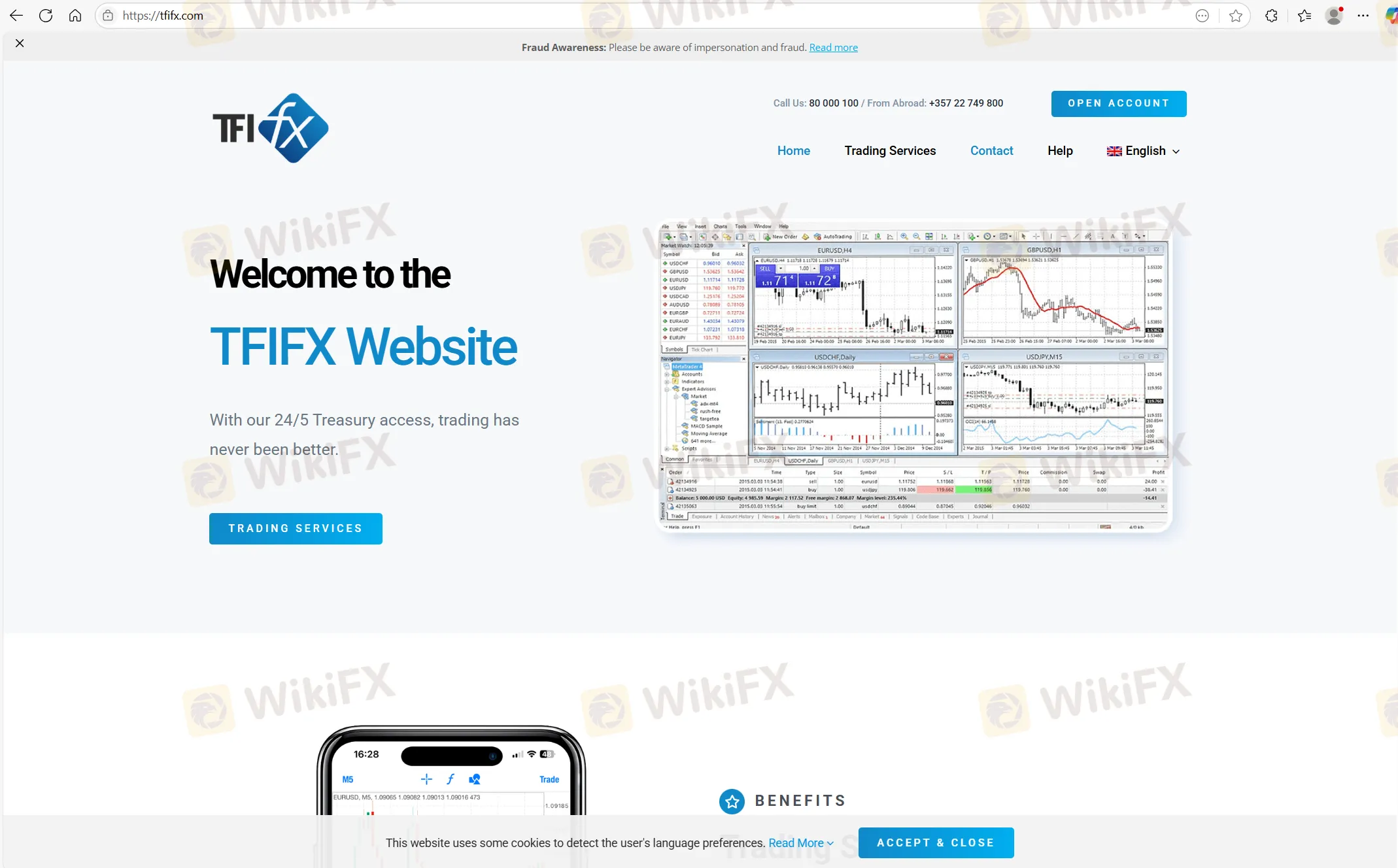 TFIFX's homepage