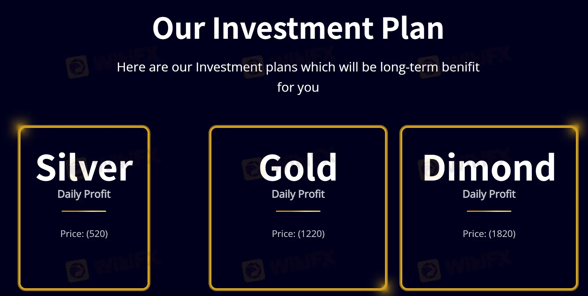 Investment Plan