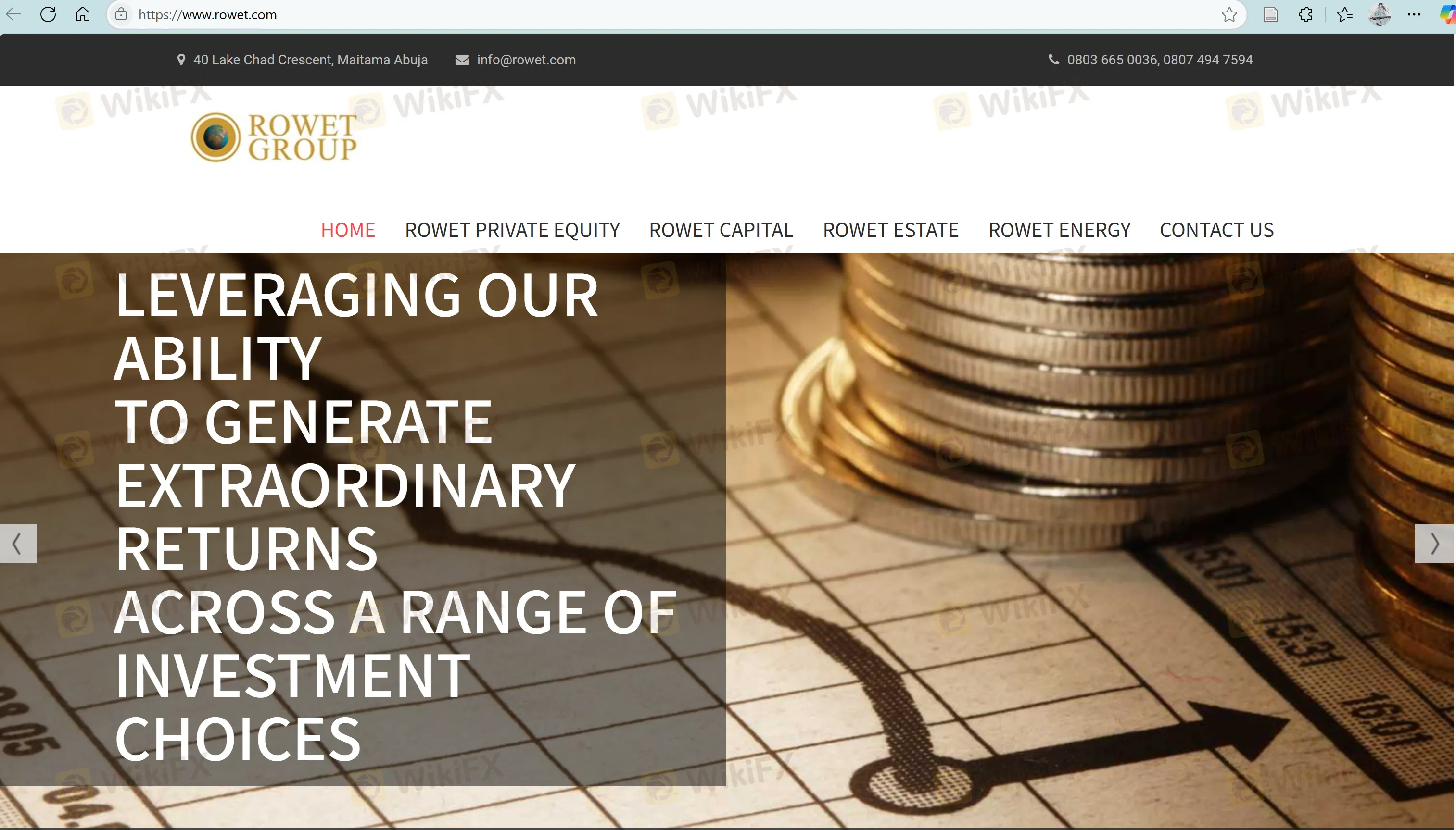 Rowet's homepage Rowet's homepage