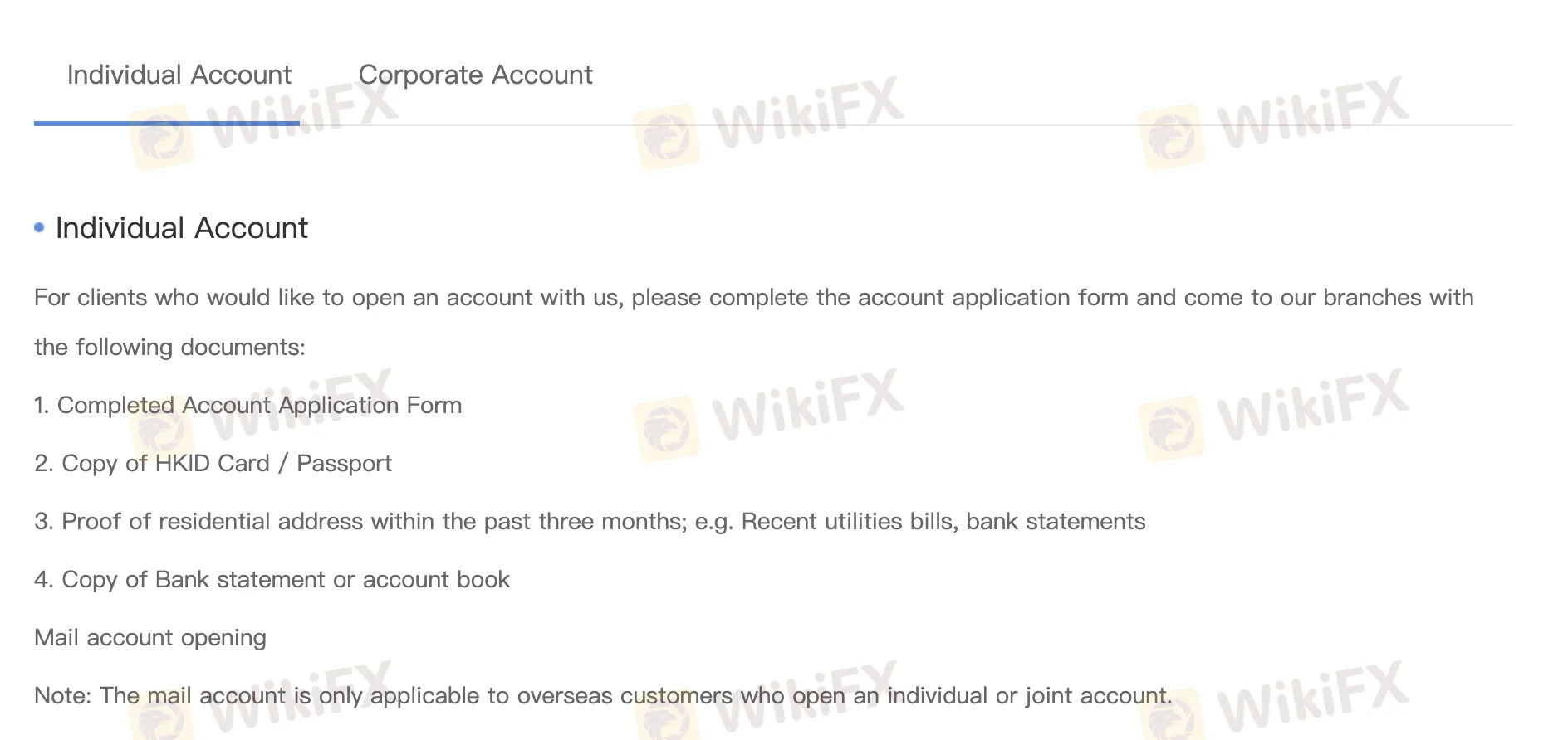 Account Type Account Type