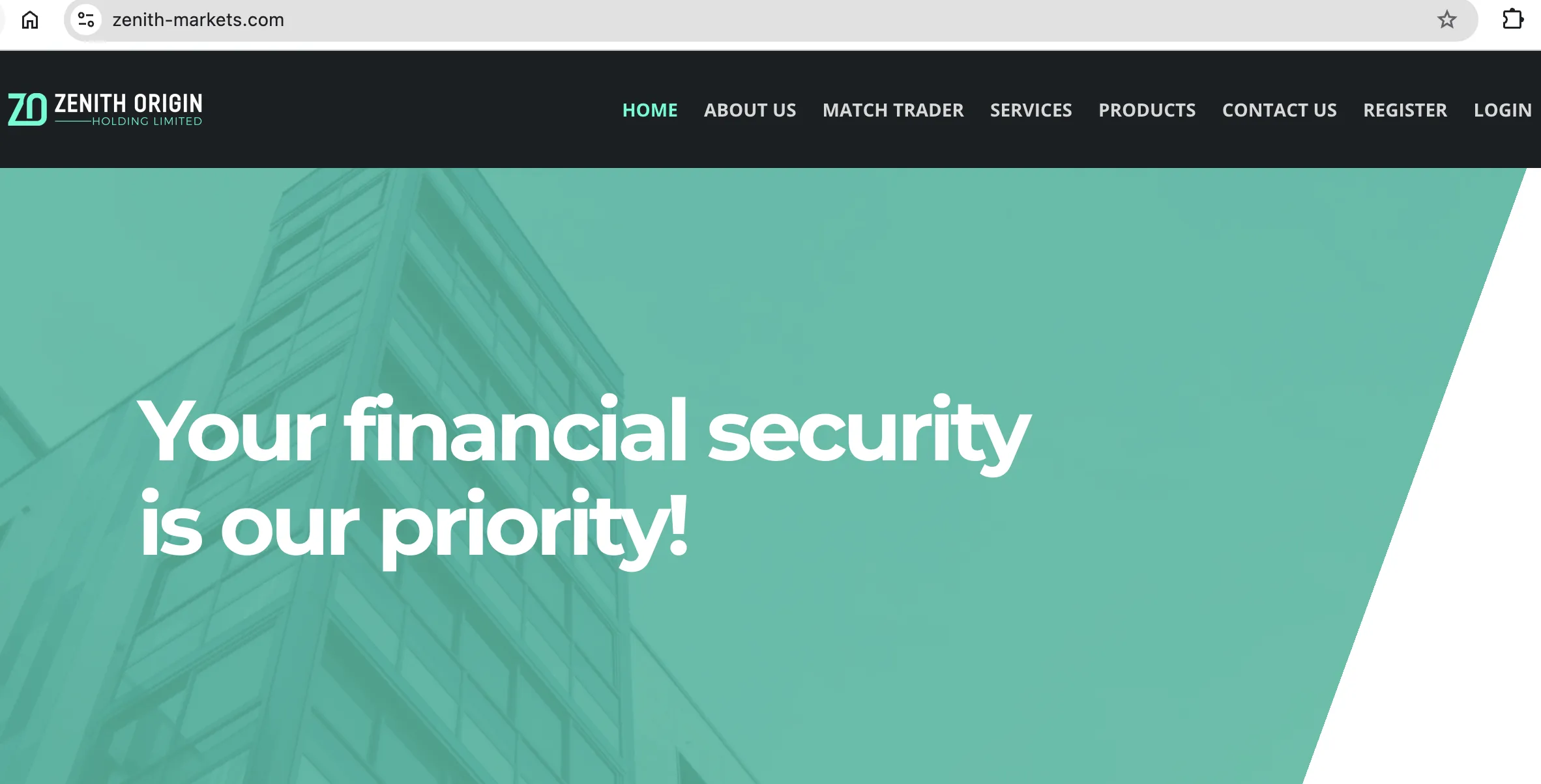 Zenith's homepage