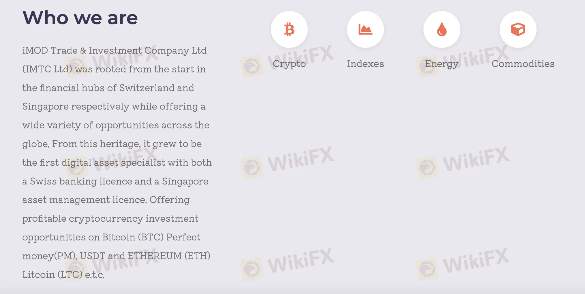 Apa yang Dapat Diperdagangkan di iMOD TRADE?