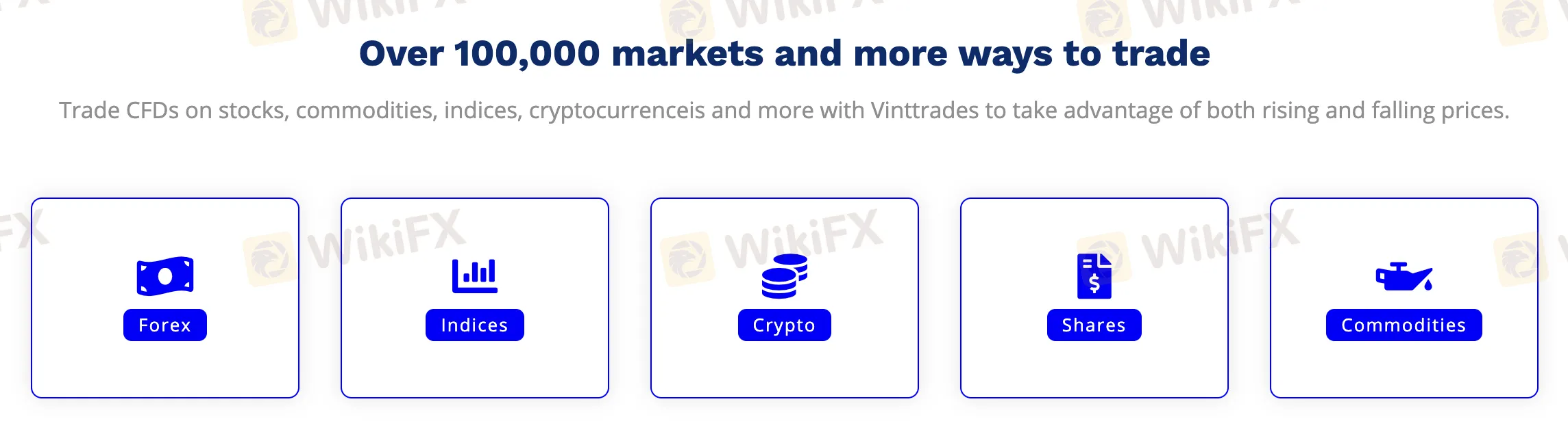 Vinttrades可以交易什么？