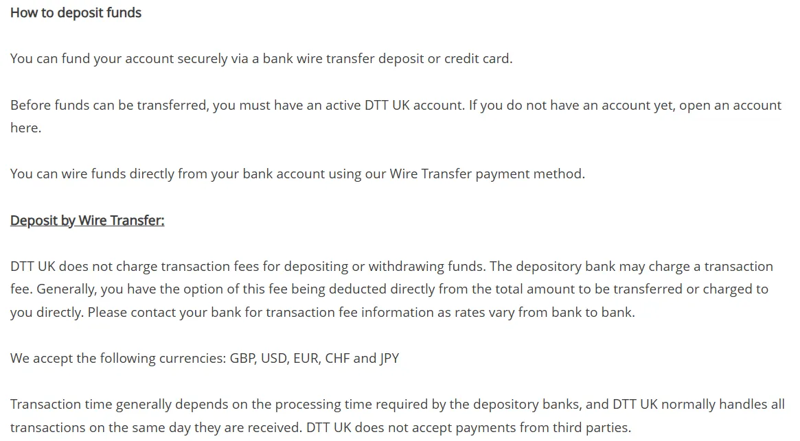 Deposit 