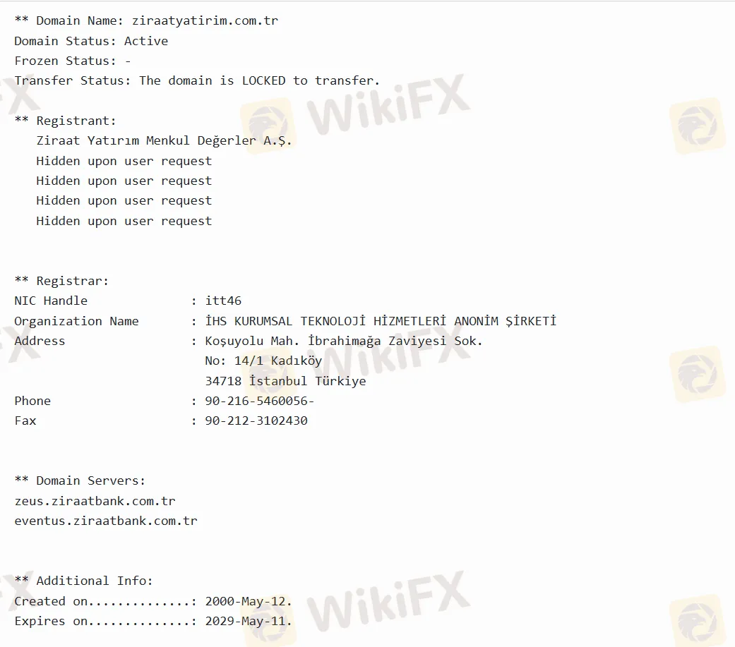 डोमेन जानकारी डोमेन जानकारी