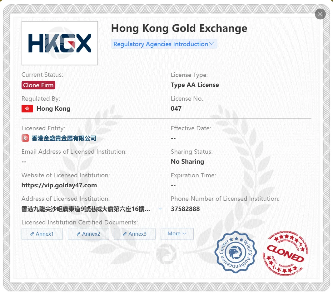 Clone HKGX license
