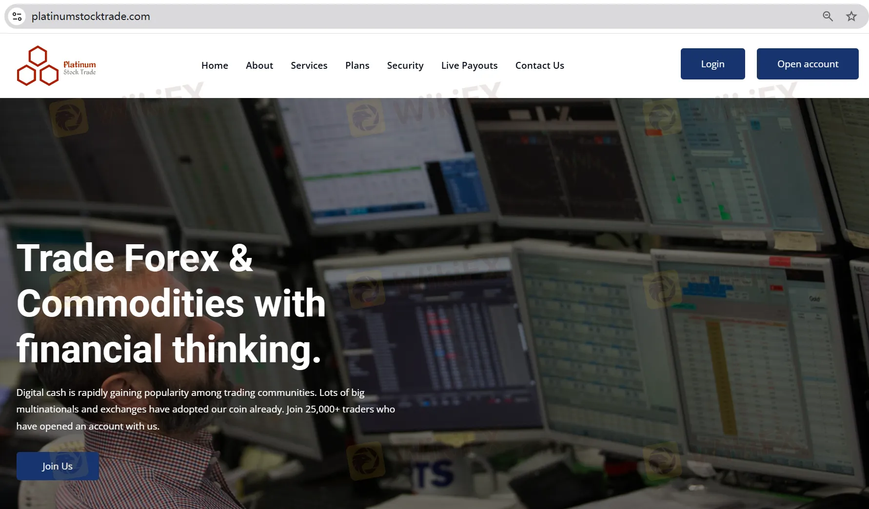 PLATINUM STOCK TRADE's homepage