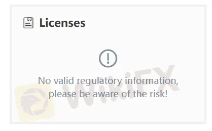No license