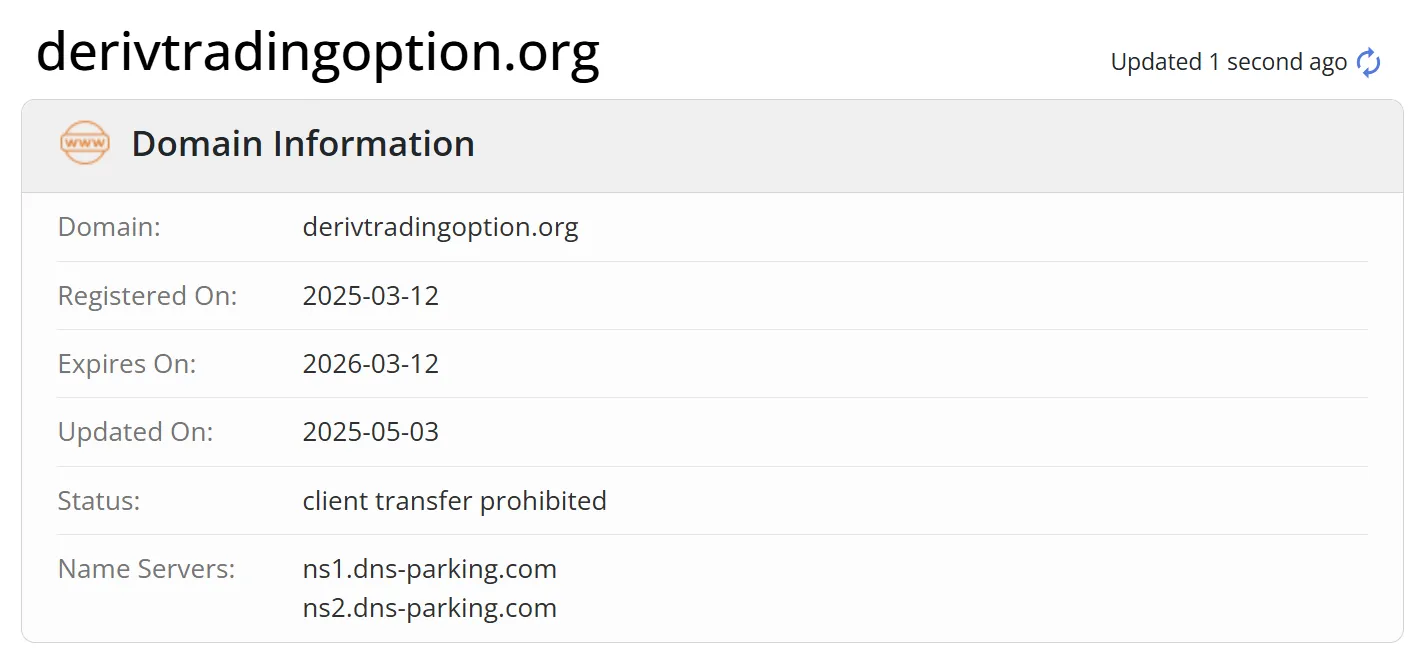 Domain information