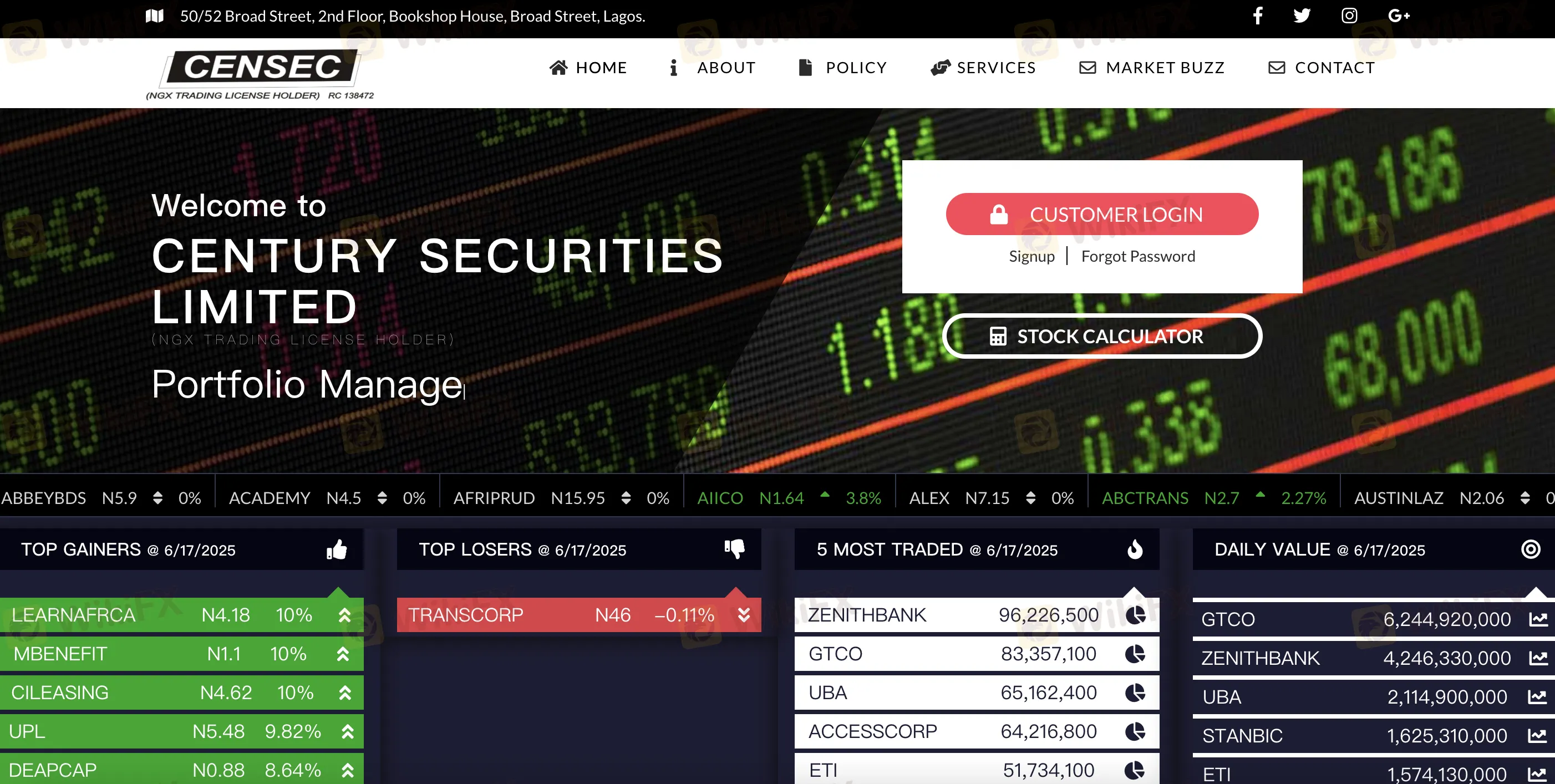 CENSEC's homepage