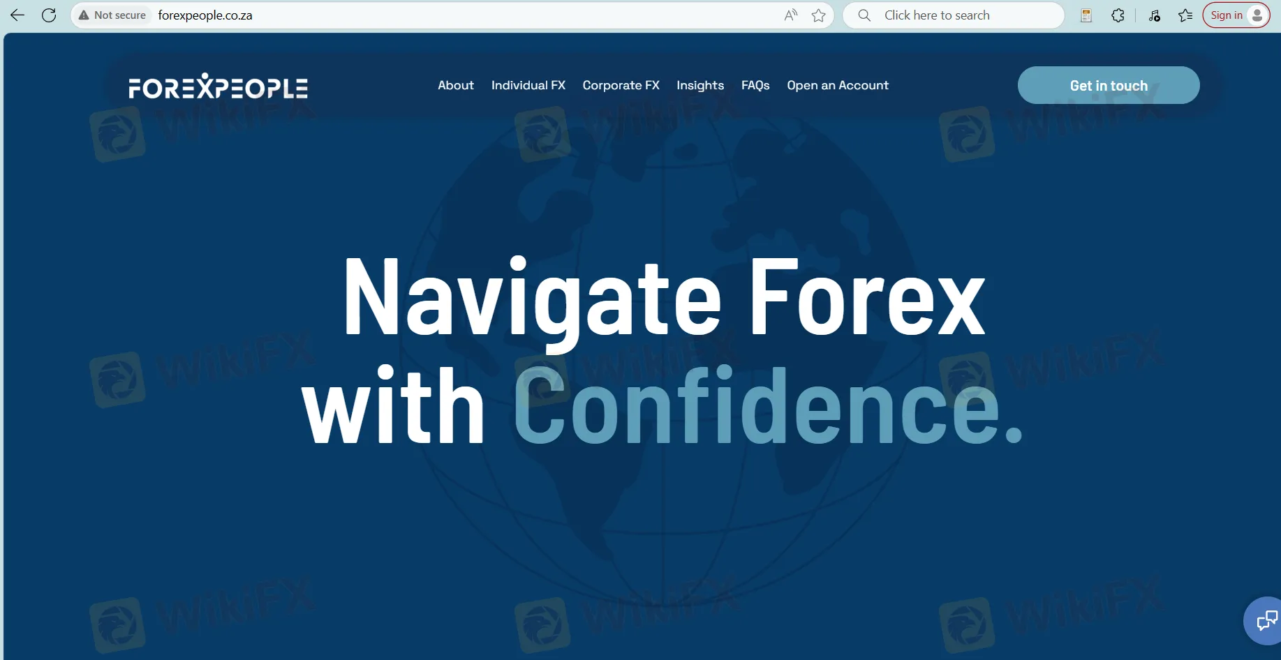 FOREXPEOPLE's homepage FOREXPEOPLE's homepage