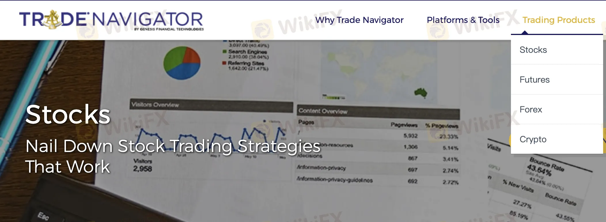 TradeNavigator에서 무엇을 거래할 수 있나요?