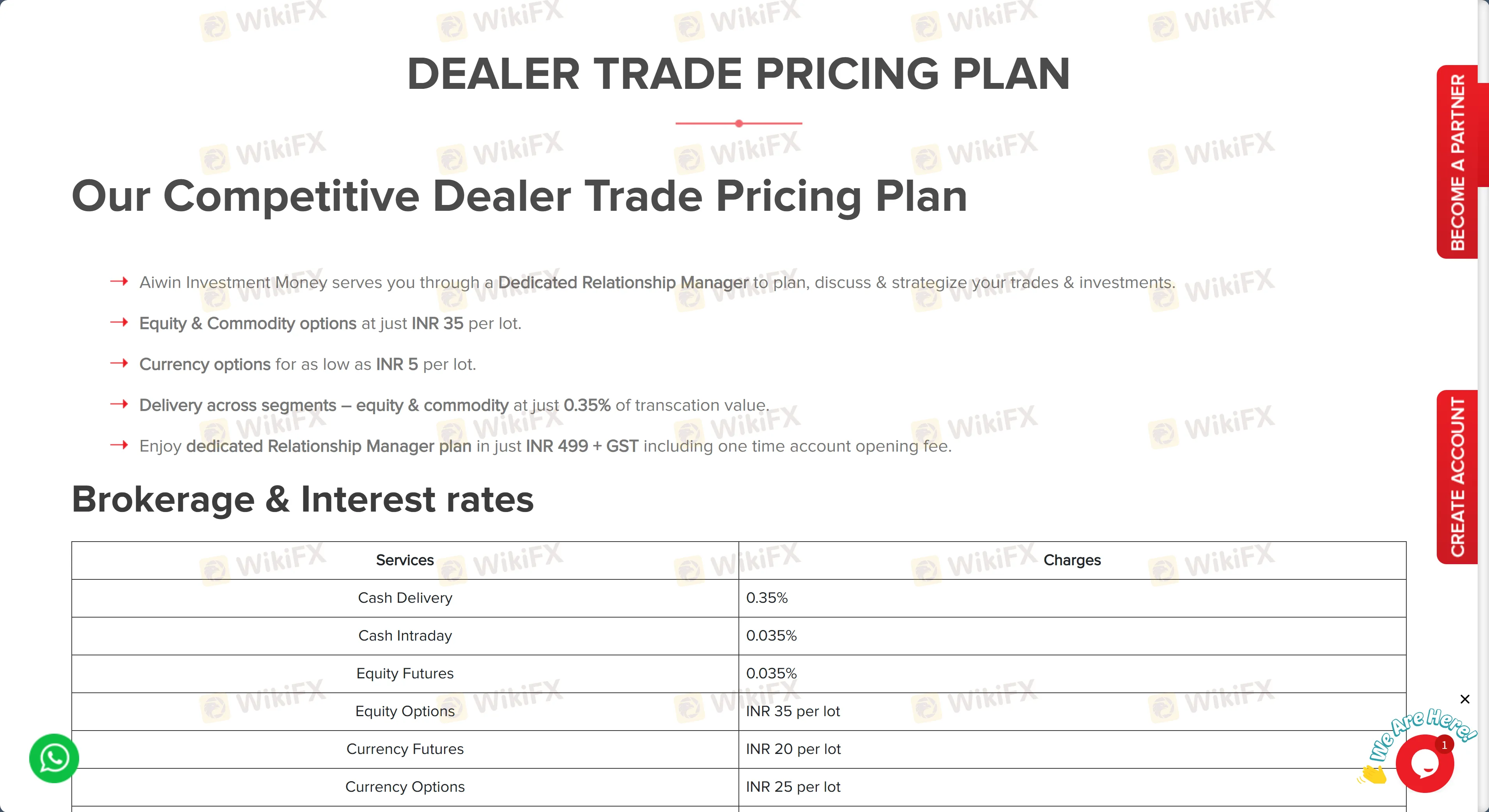 经销商交易定价计划 手续费 经销商交易定价计划 手续费
