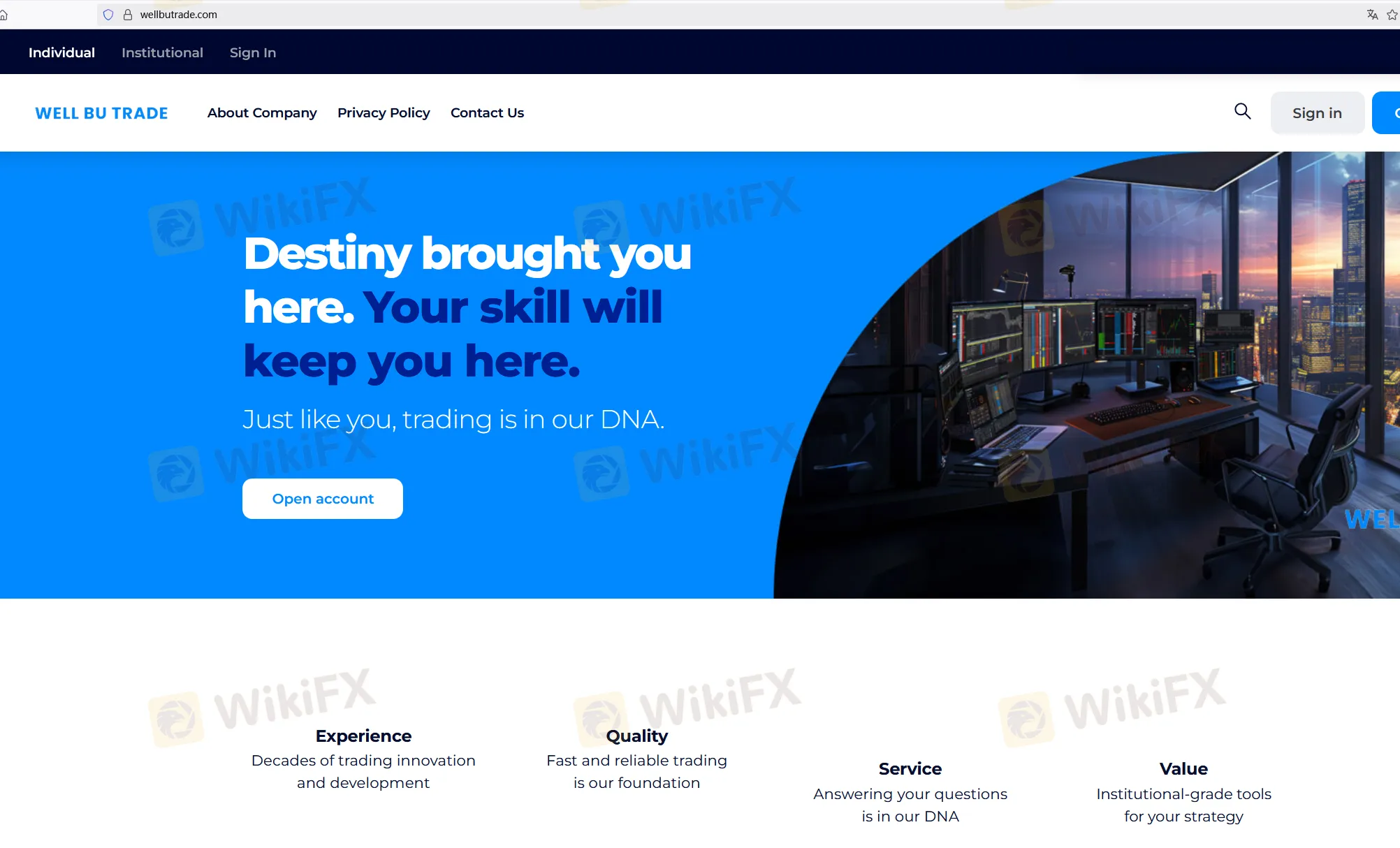 Well Bu Trade 情報