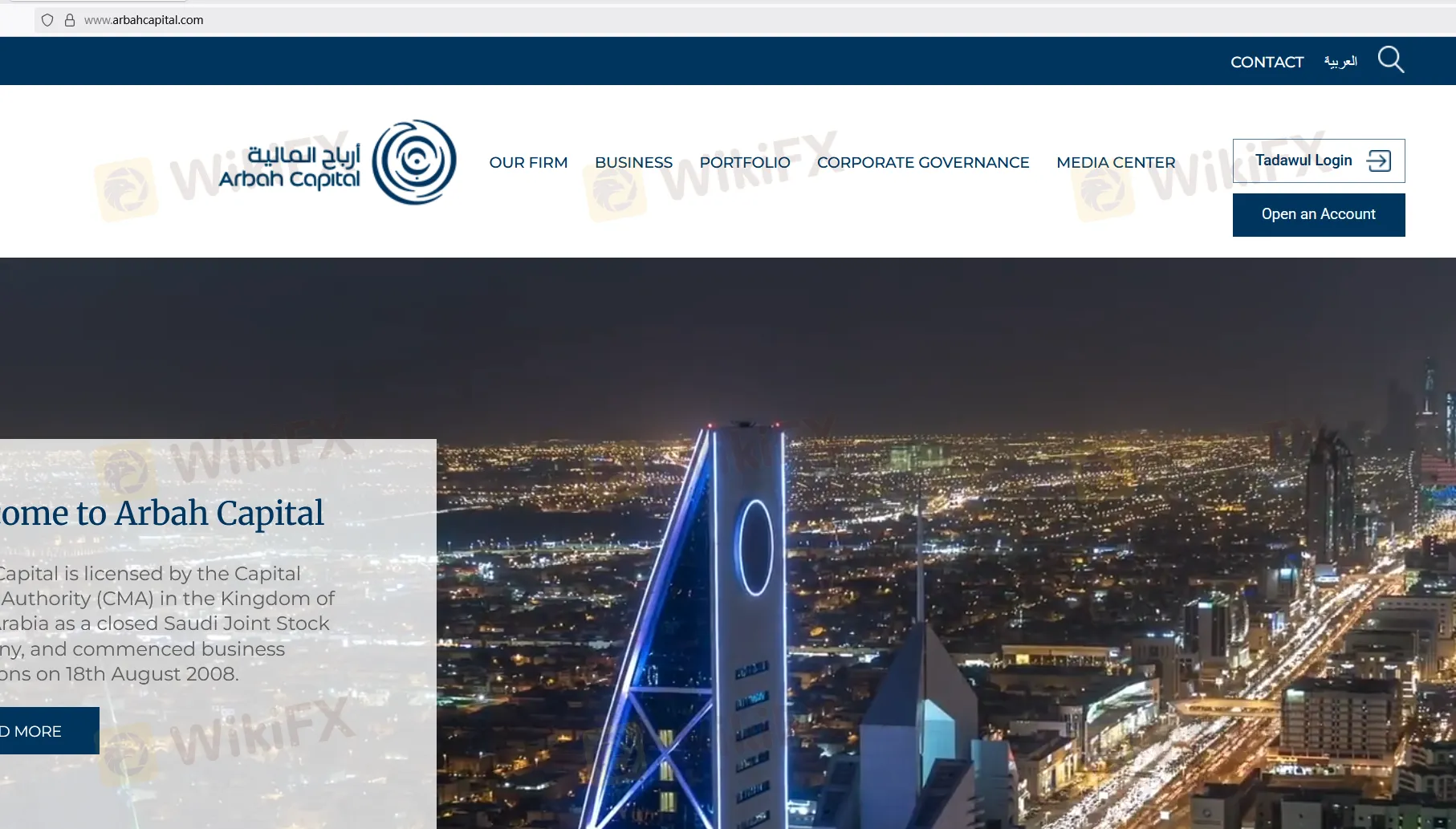Arbah Capital Information Arbah Capital Information