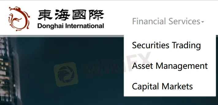 Dịch vụ của Donghai Dịch vụ của Donghai
