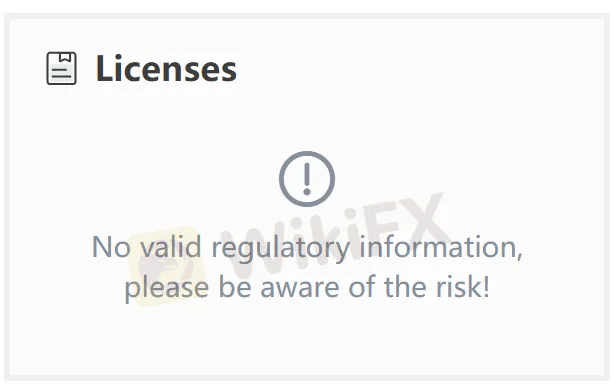 No license No license