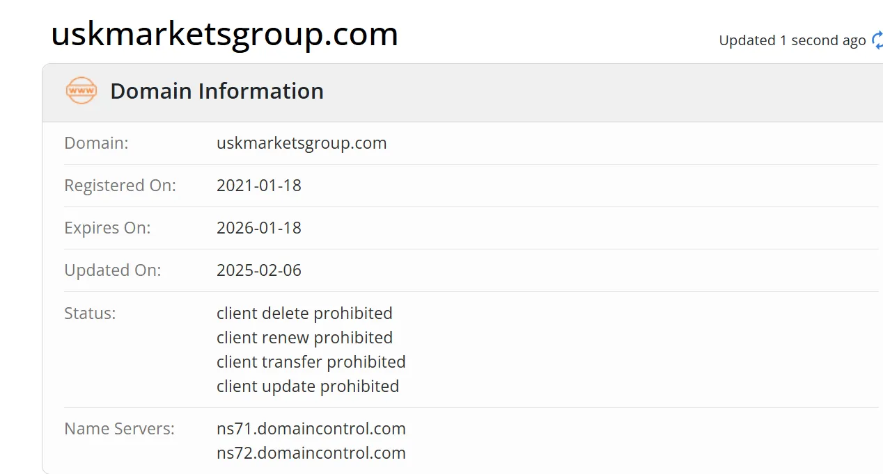 Domain information