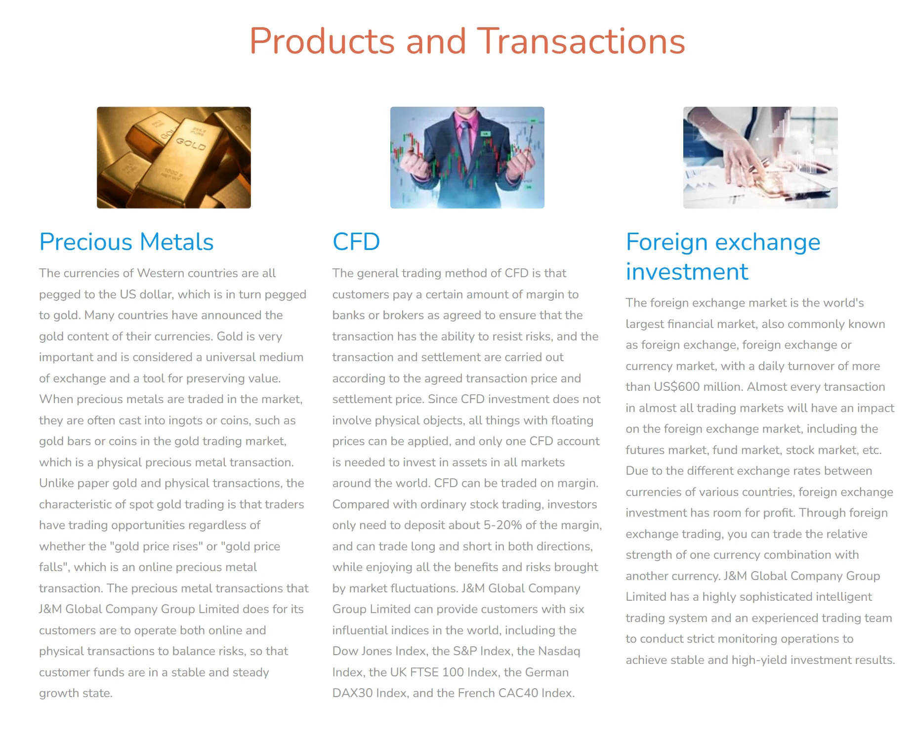 What Can I Trade on GLOBAL FX?