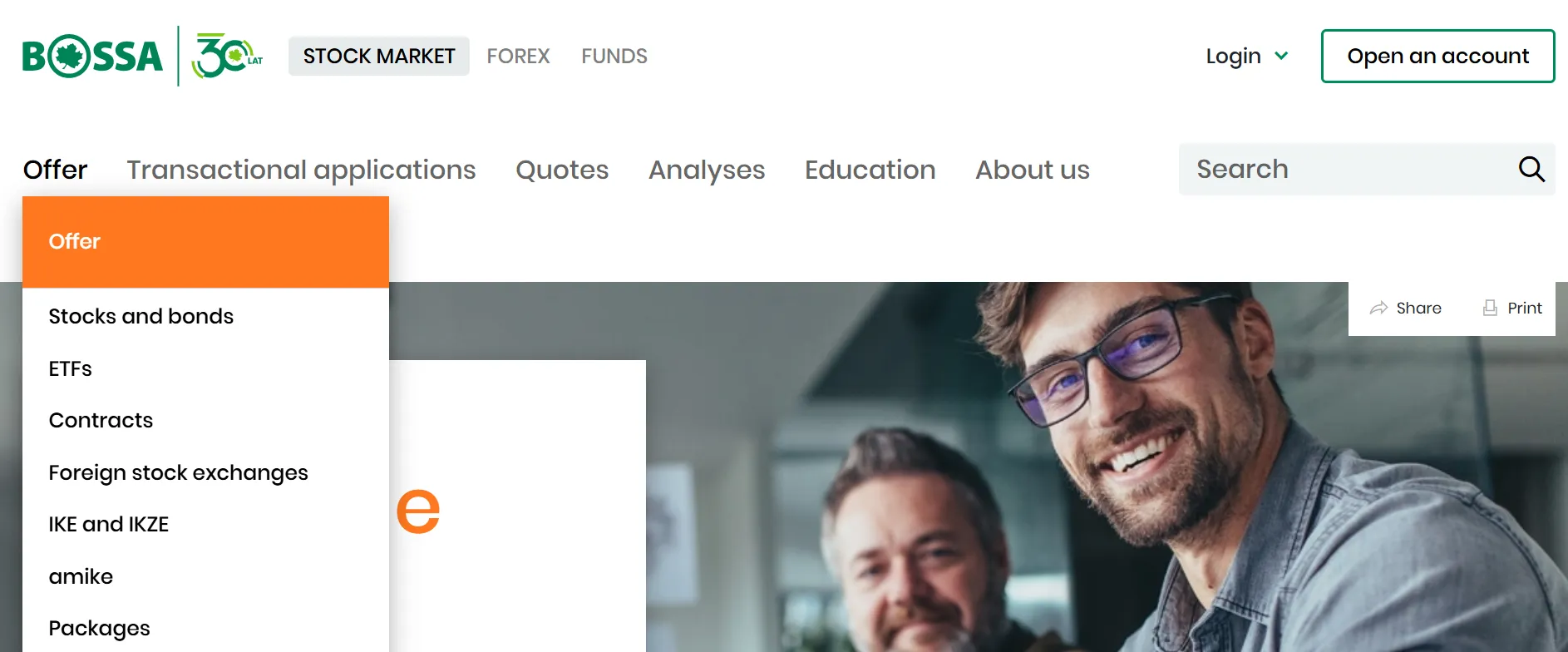 What Can I Trade on BOSSA.PL? What Can I Trade on BOSSA.PL?