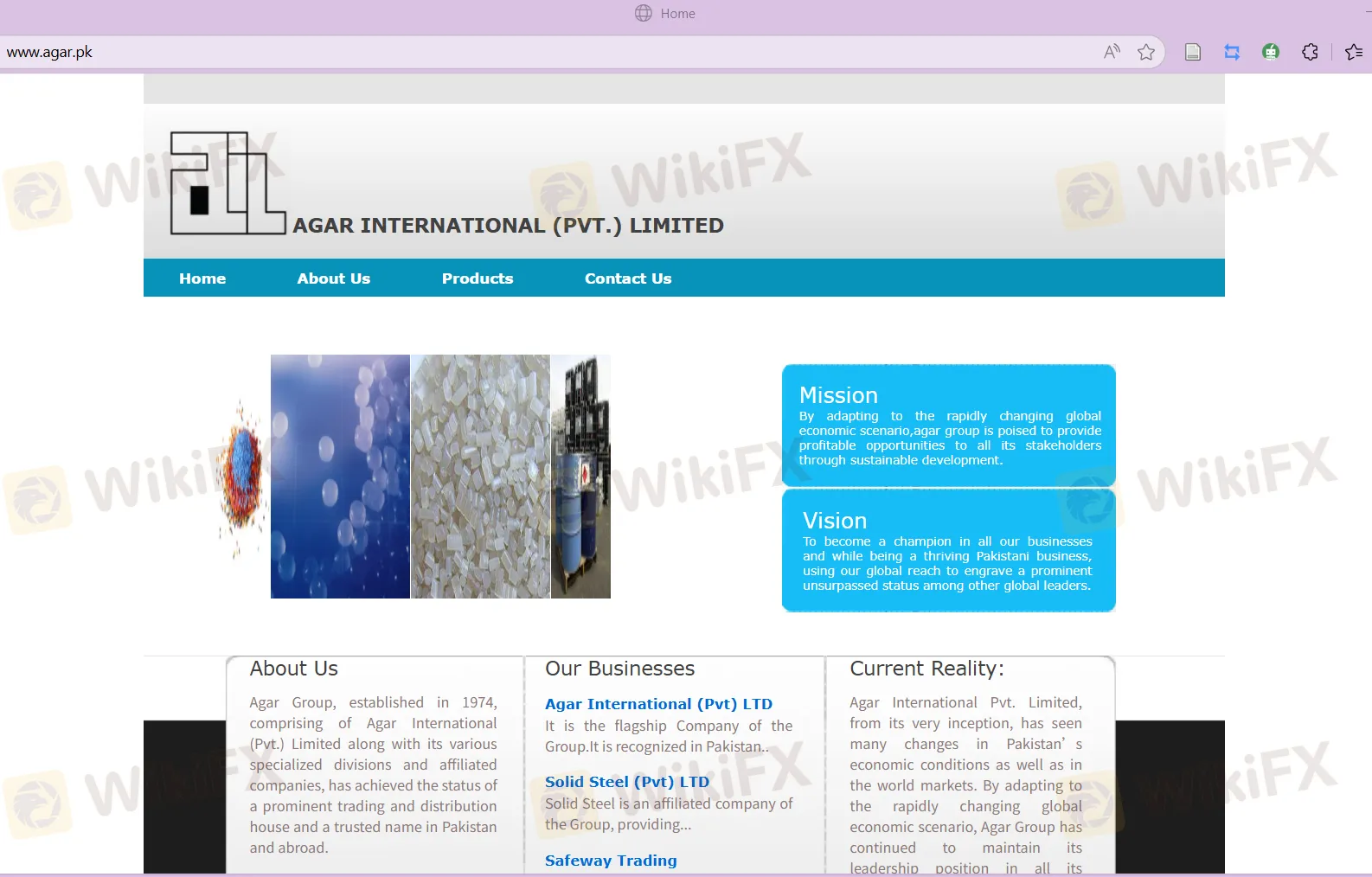 Agar's homepage Agar's homepage