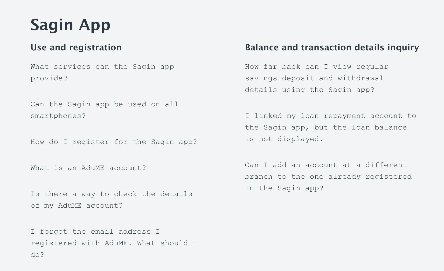 Sagin App Sagin App