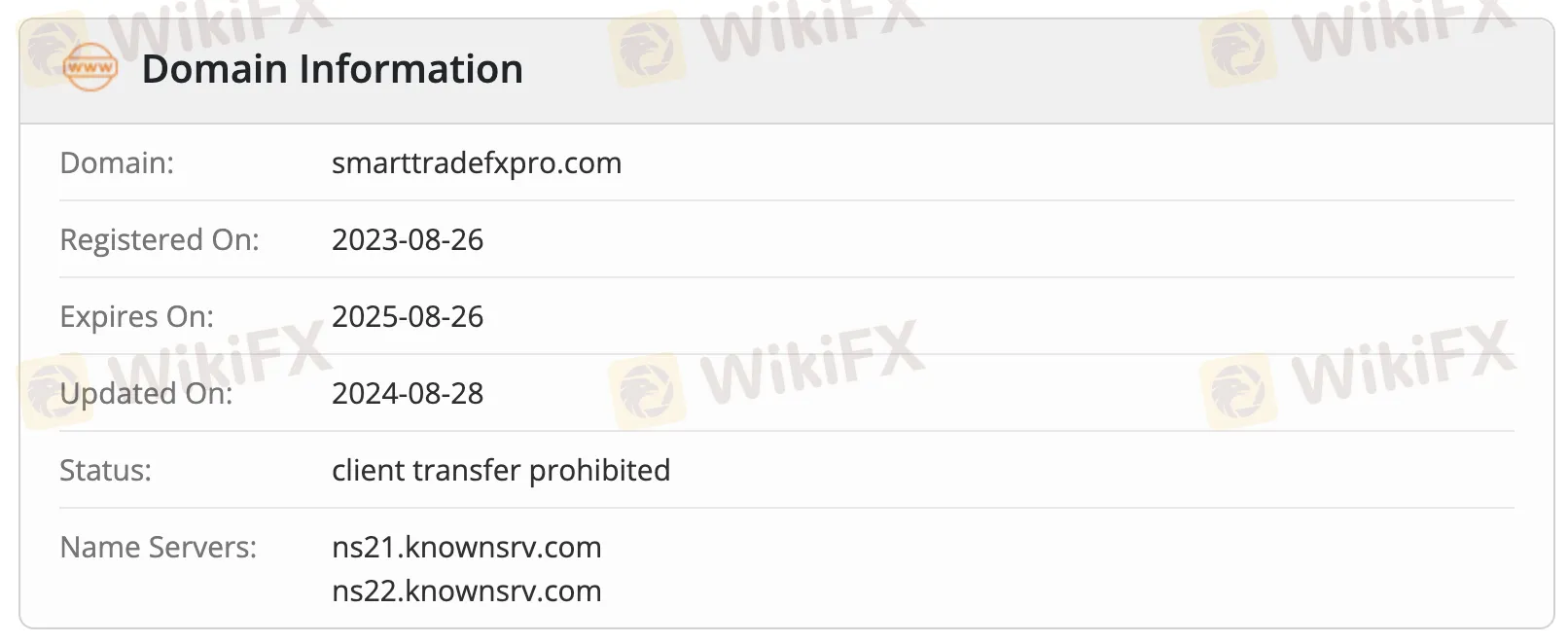 Domain information Domain information