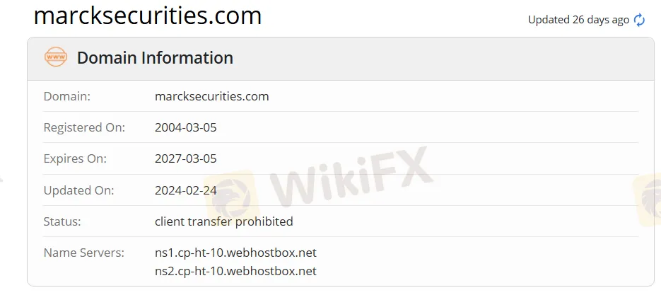 Domain information Domain information
