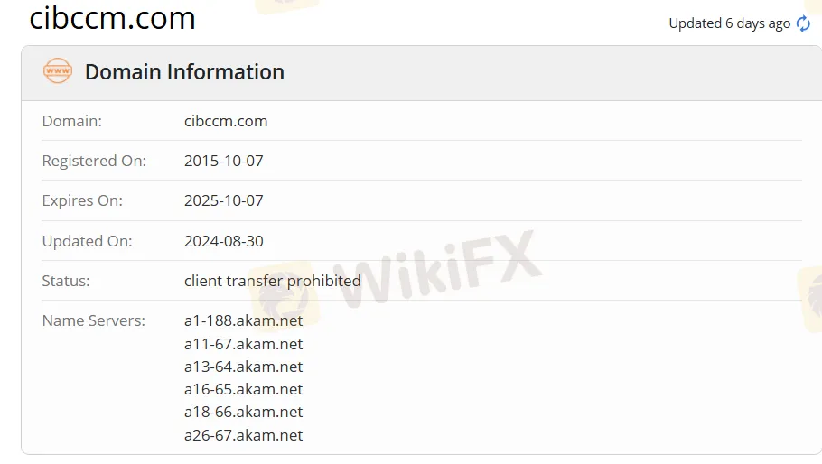 Domain information