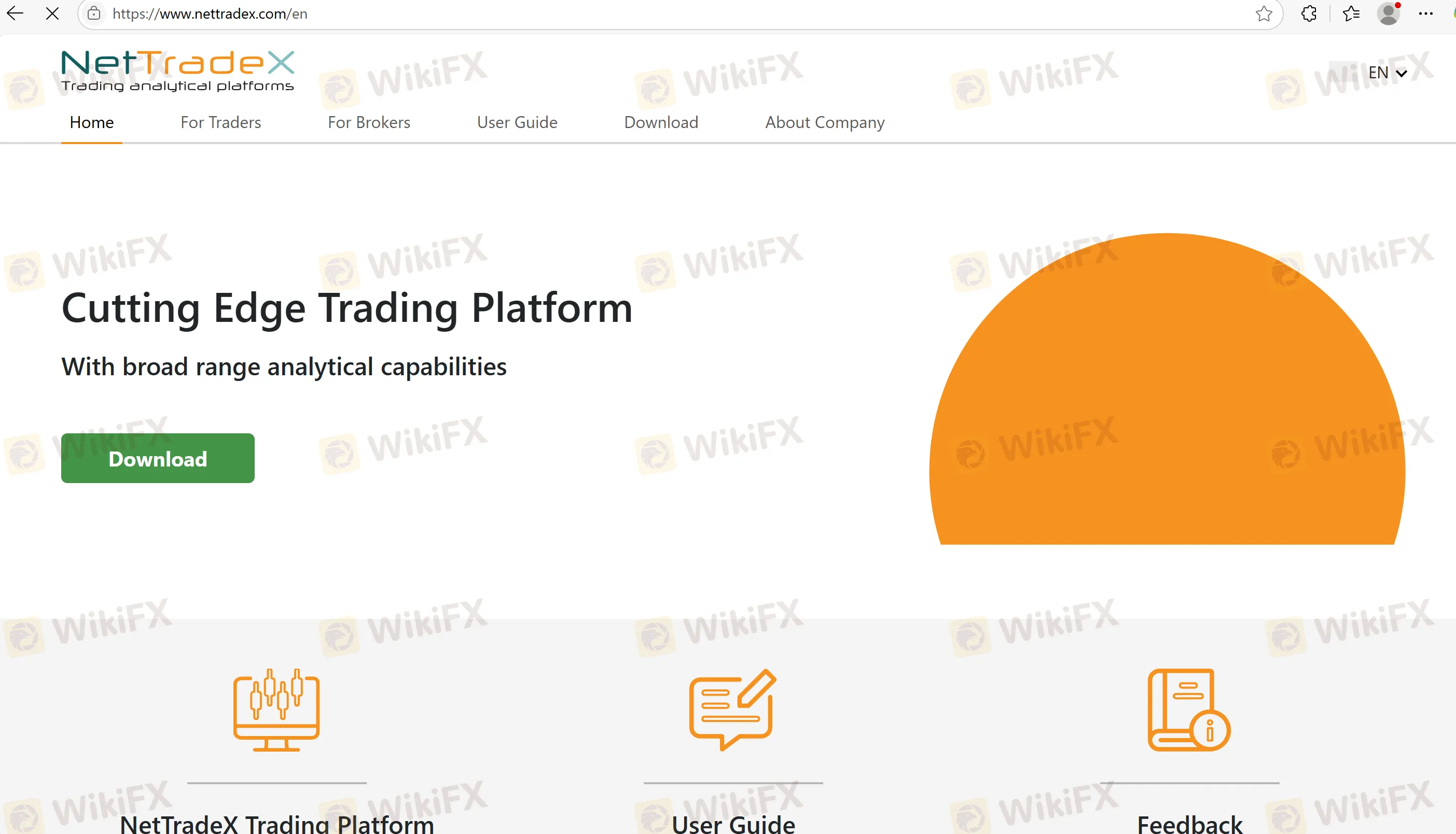 NetTradeX's homepage NetTradeX's homepage
