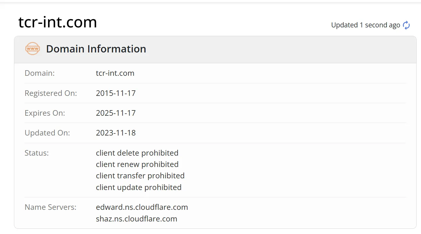 Domain information