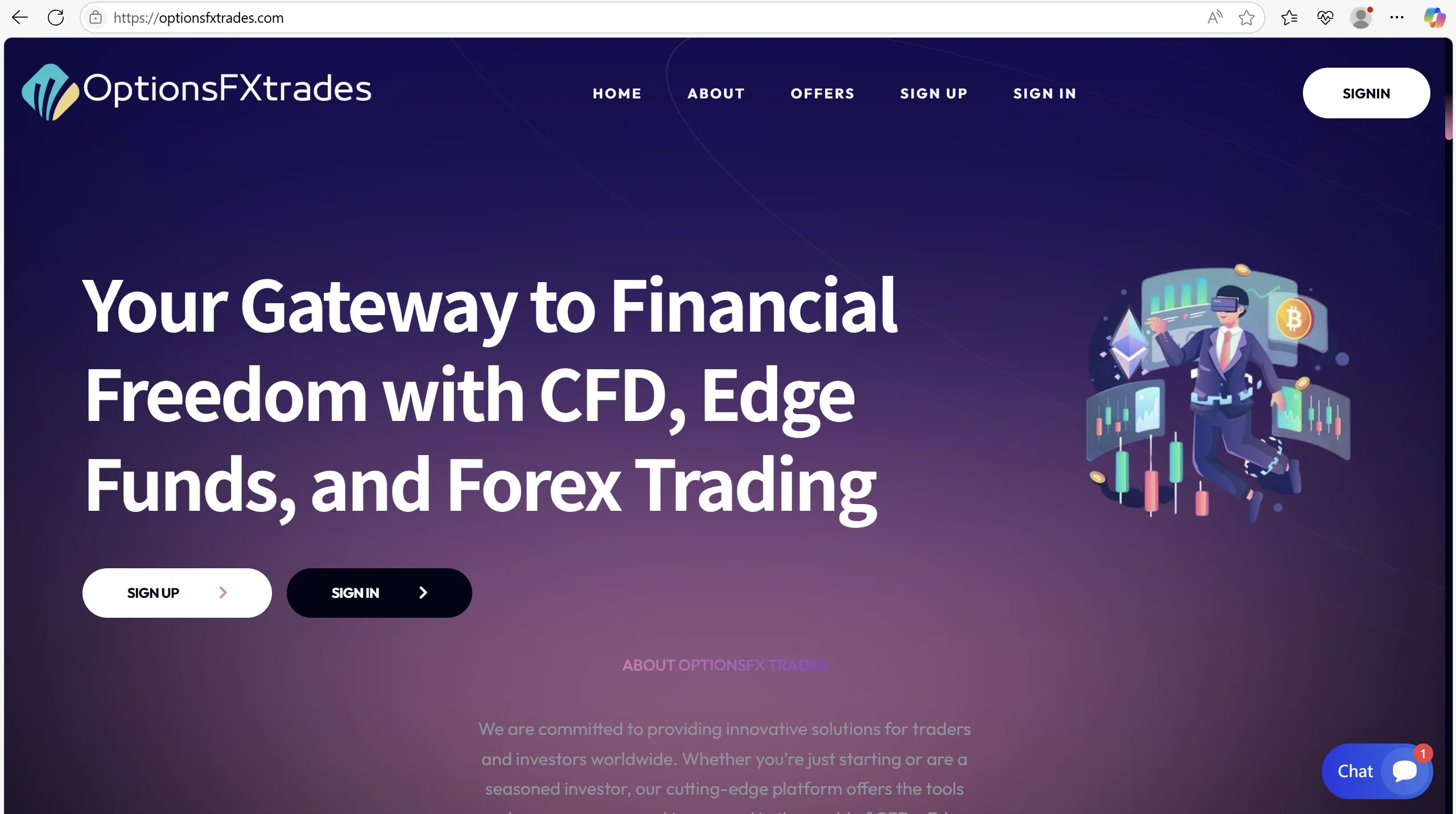 OPTIONSFX Trades' homepage
