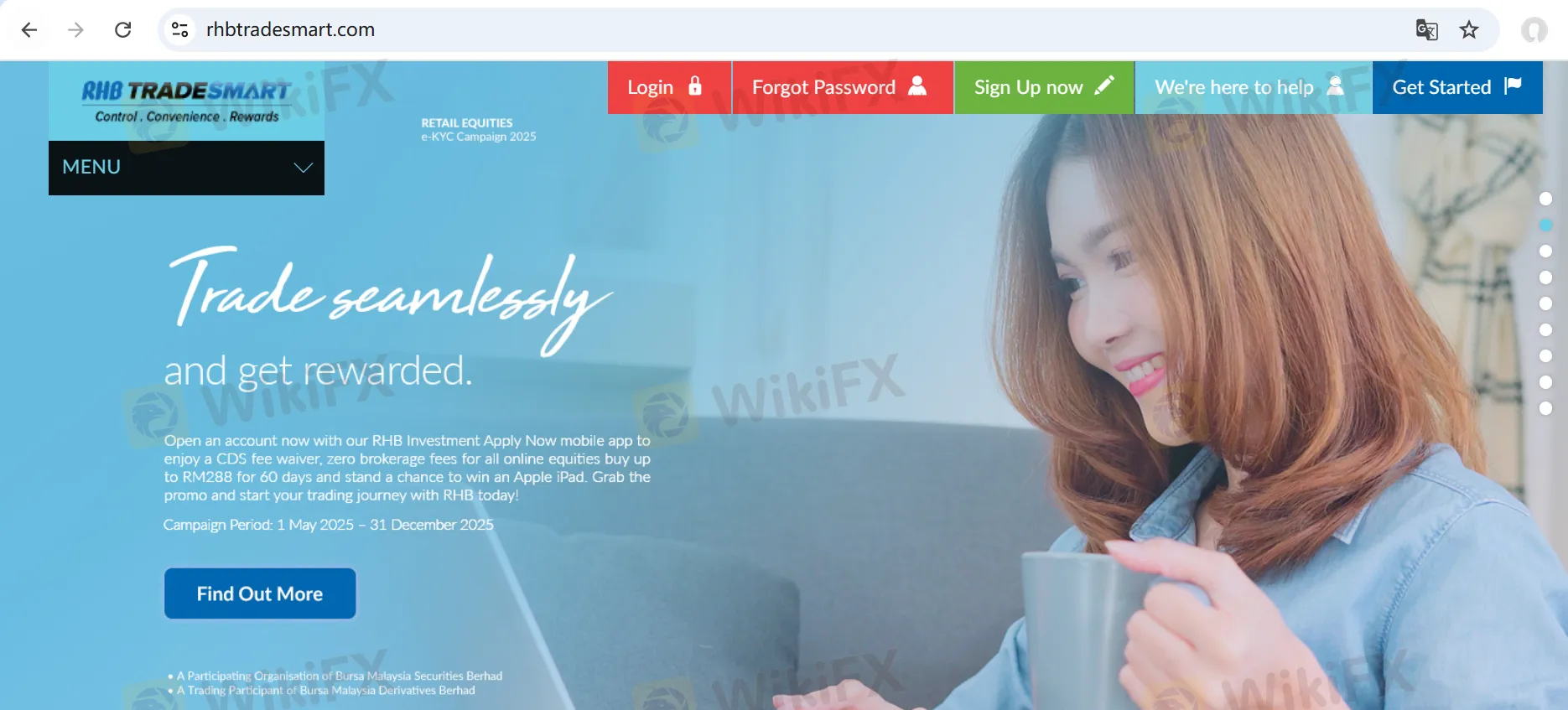 RHB's homepage