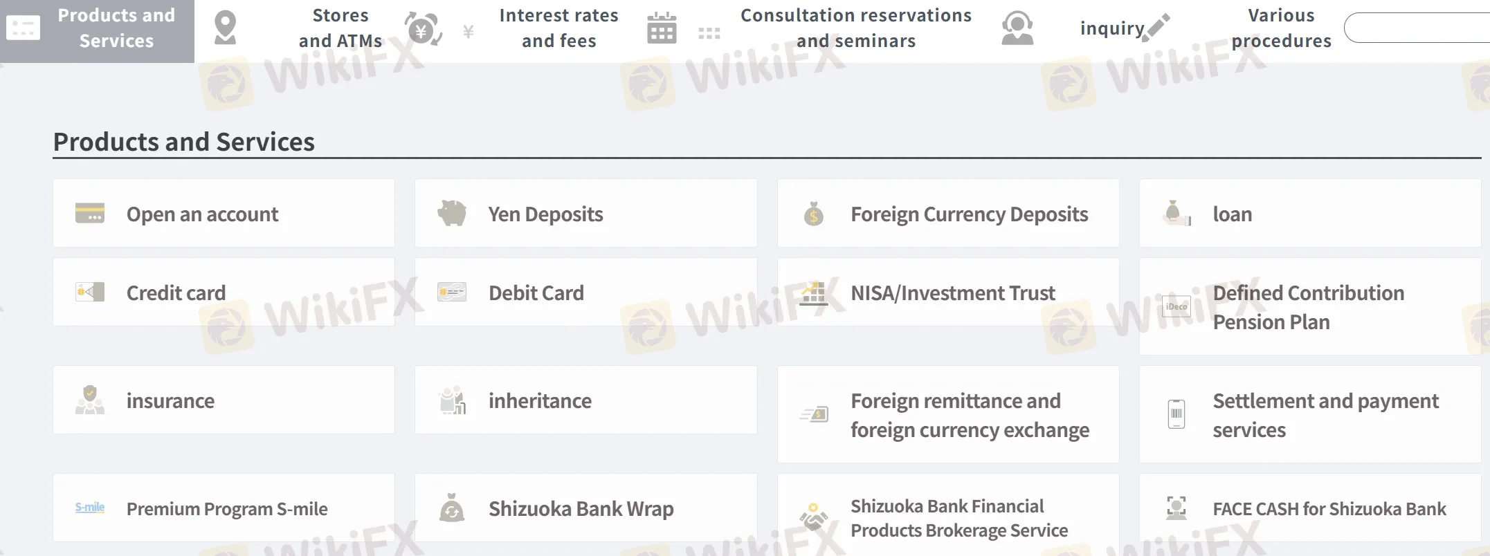 Produits et Services