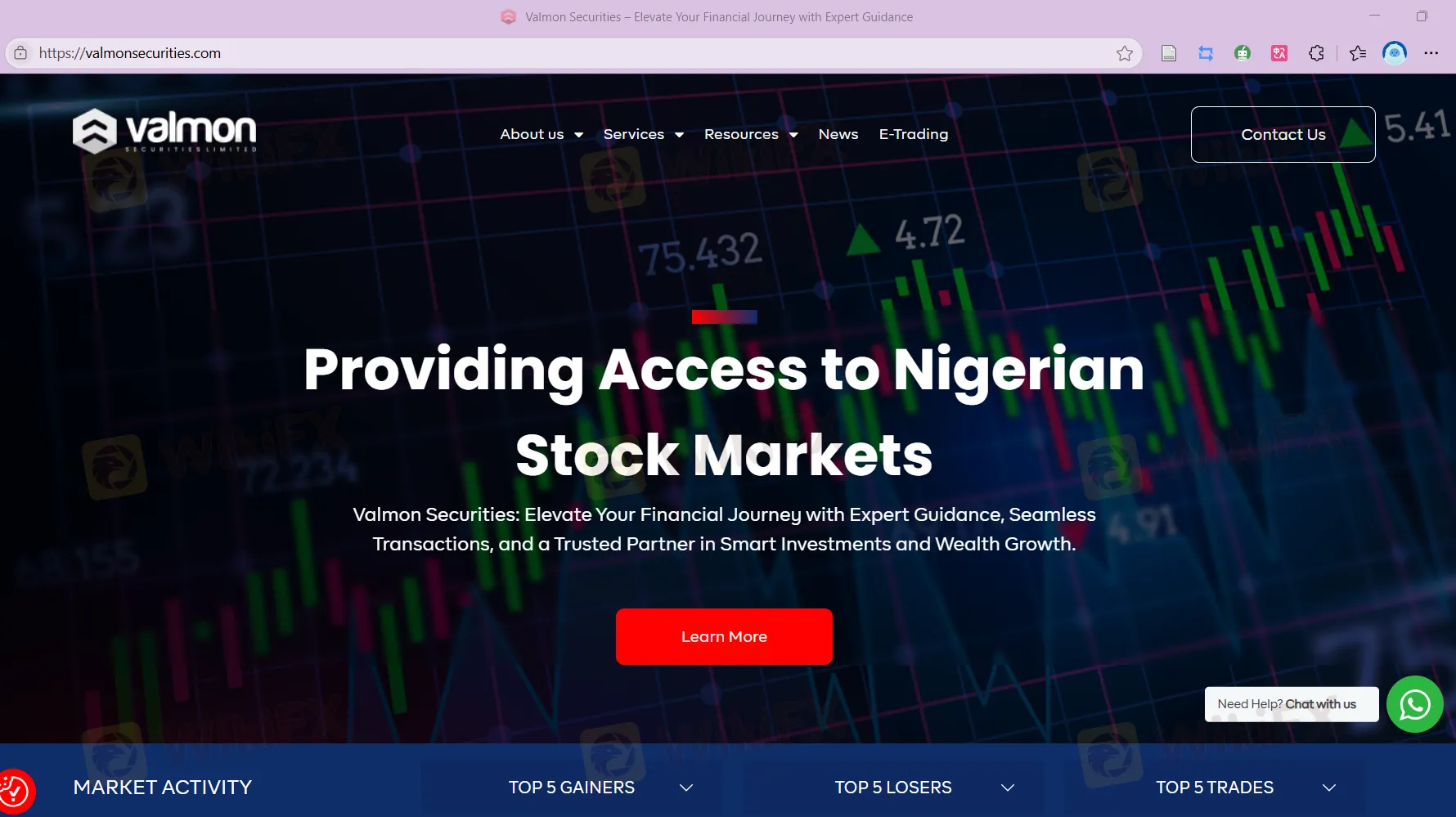 VSL のホームページ VSL のホームページ