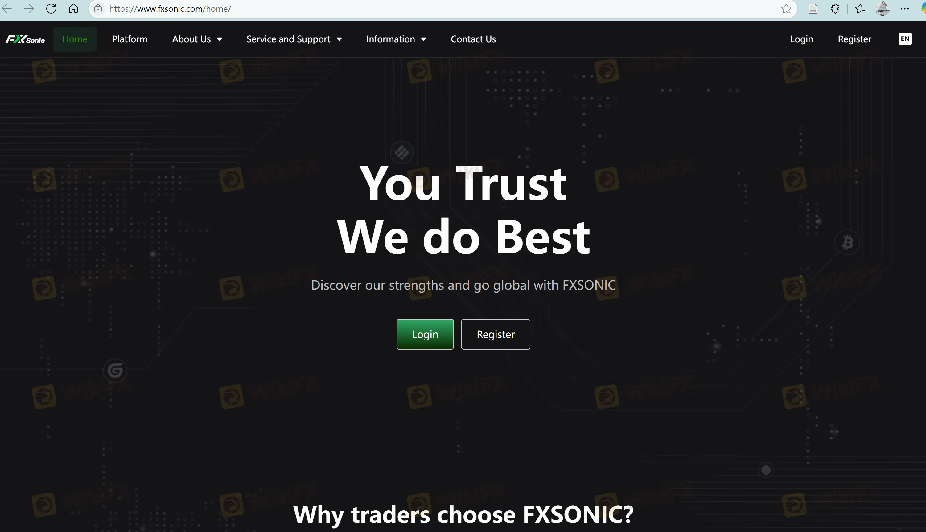 FXSONIC's homepage
