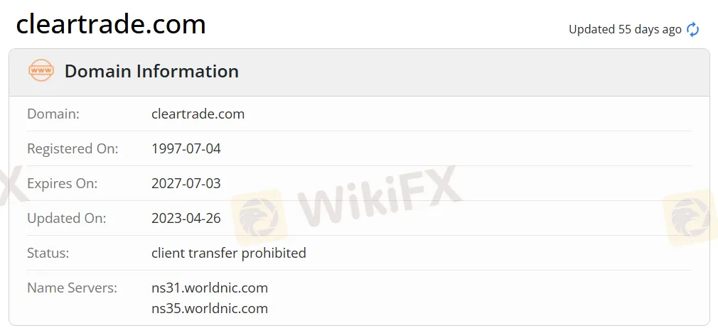 Domain information Domain information