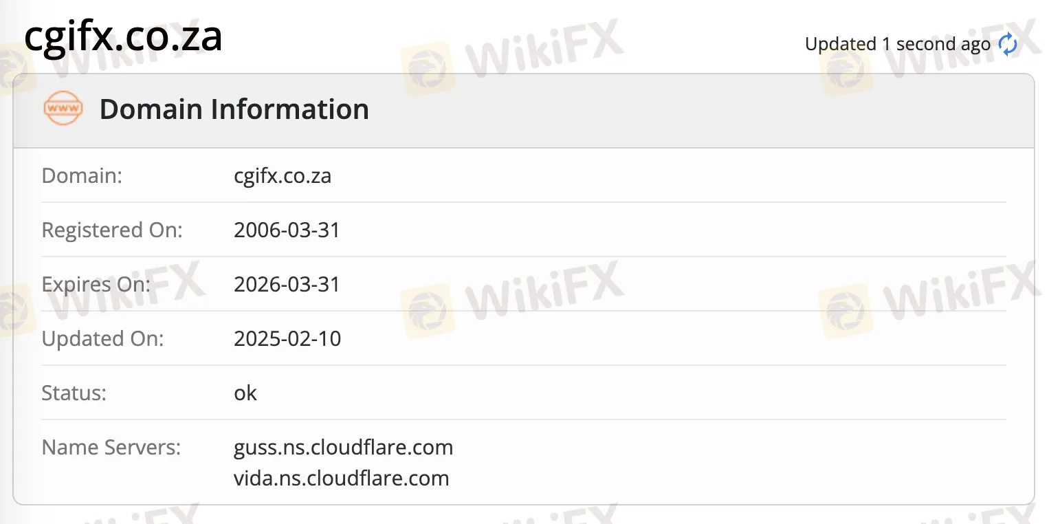 Domain information Domain information
