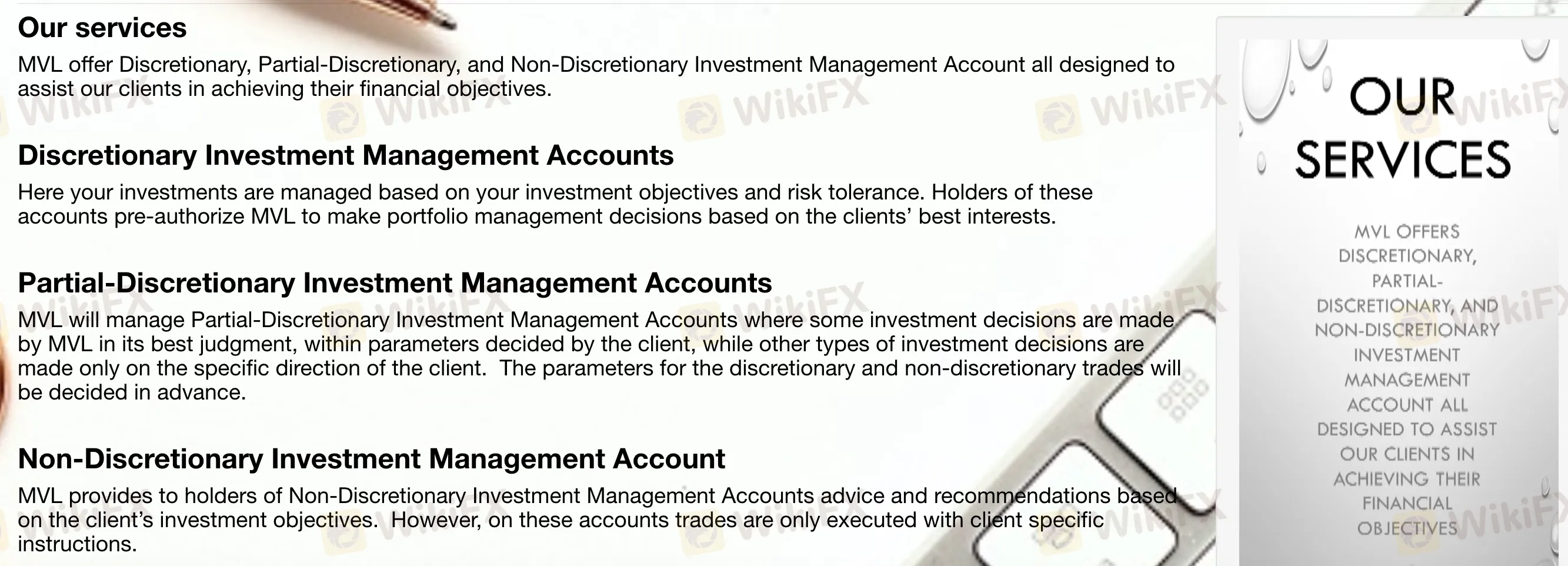 Products and Services