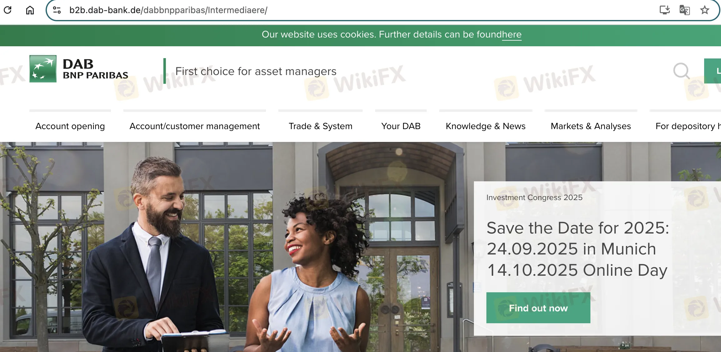 DAB's homepage DAB's homepage