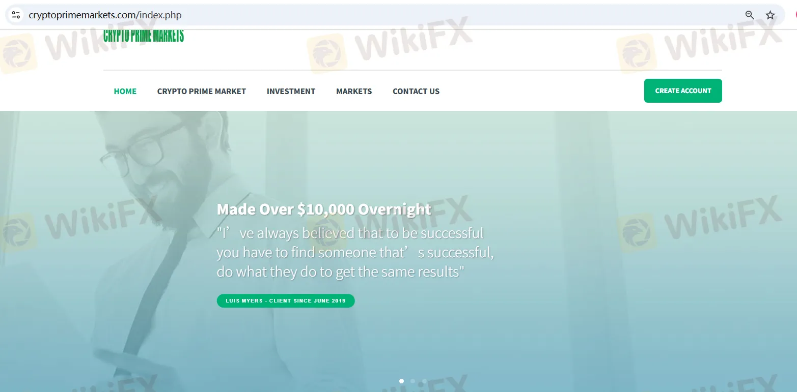 Crypto Prime Market Information Crypto Prime Market Information