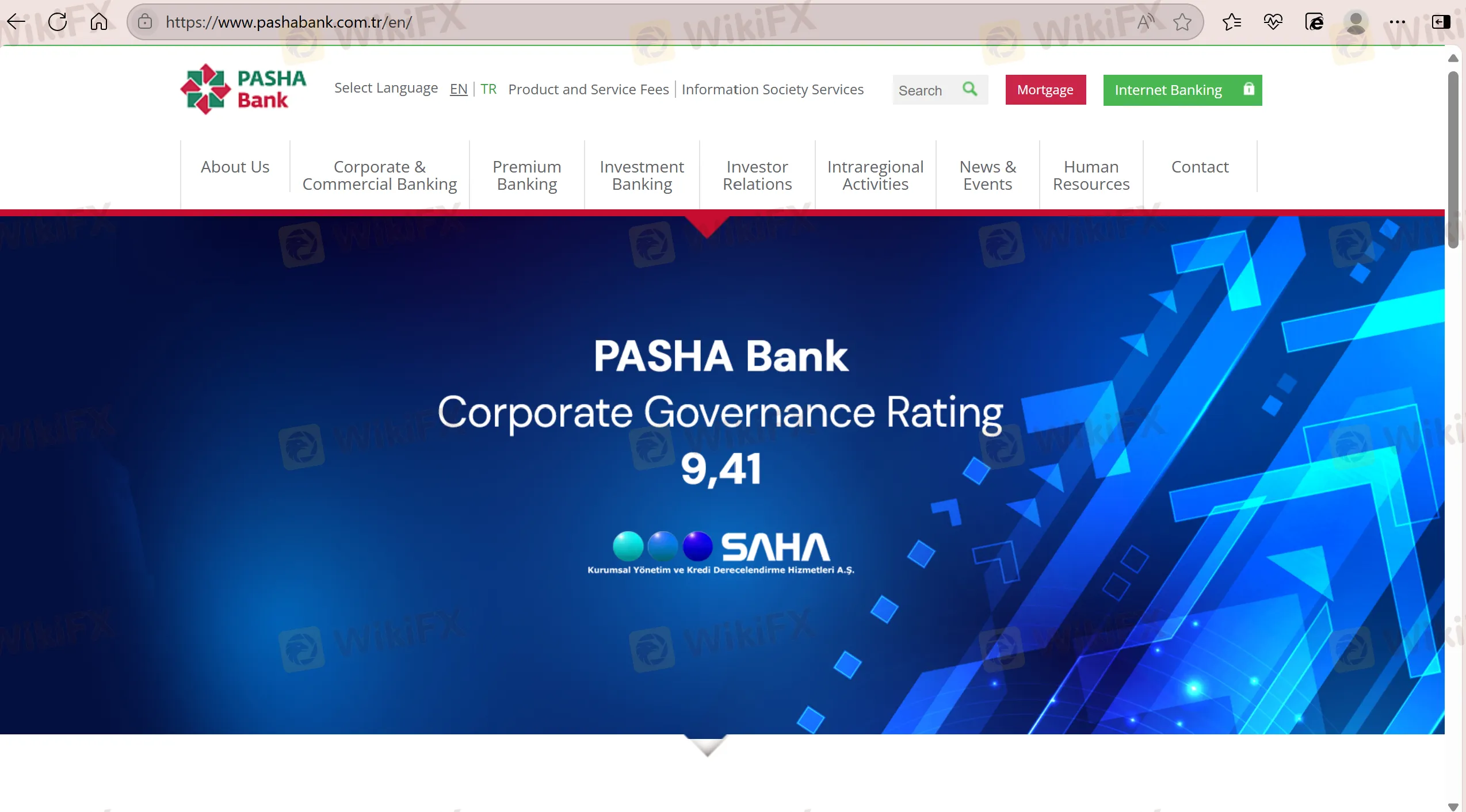 PASHA Bank Information