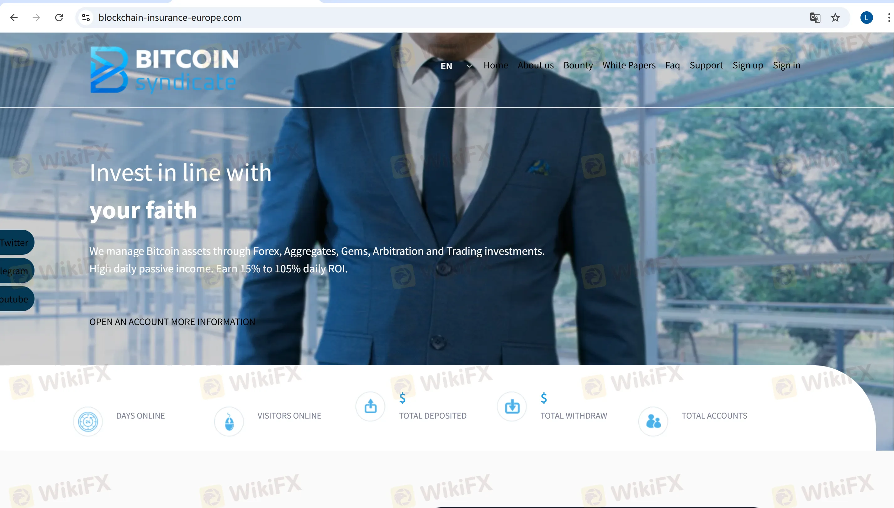 Информация о BITCOIN SYNDICATE