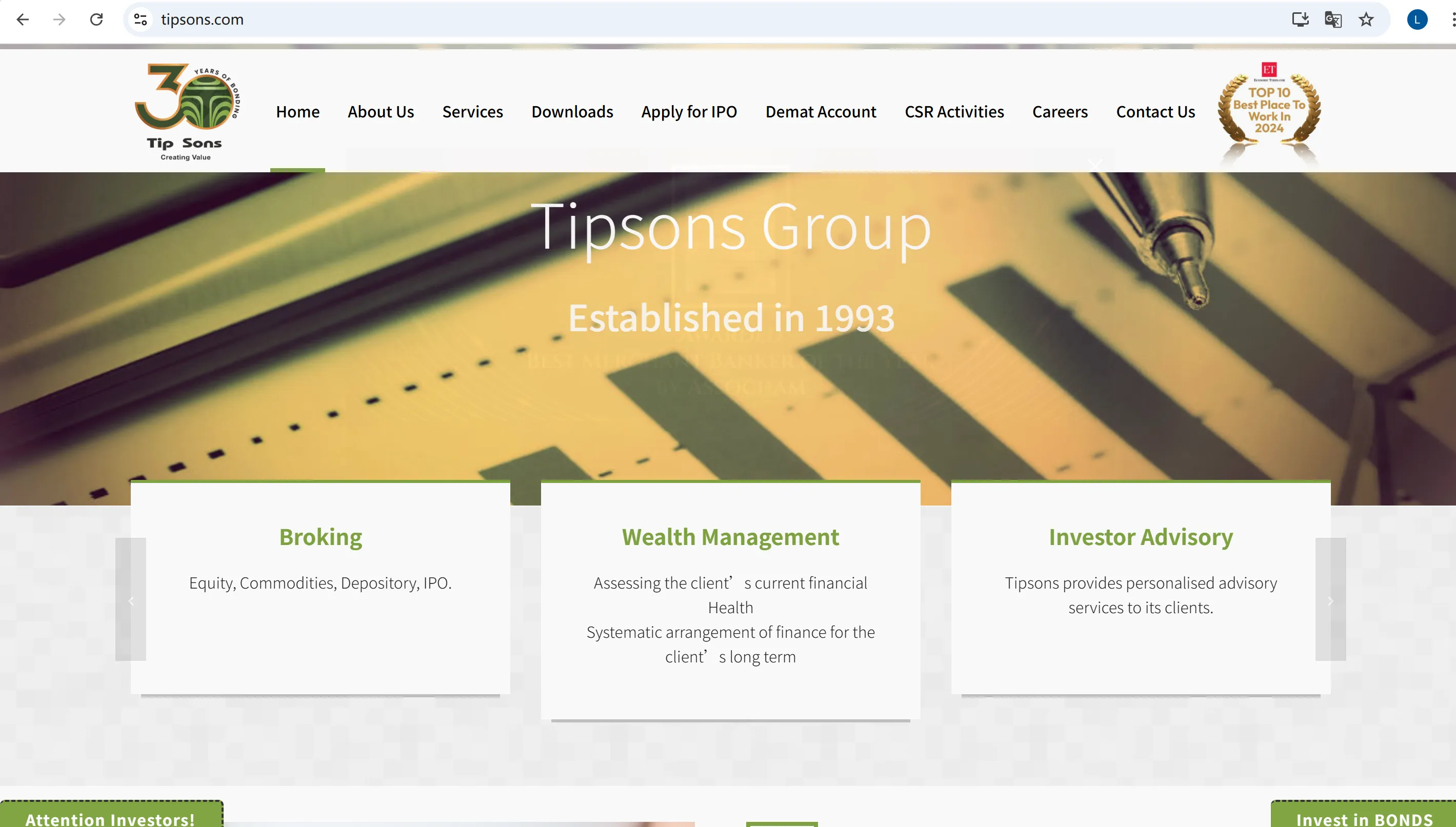 Tipsons Information Tipsons Information