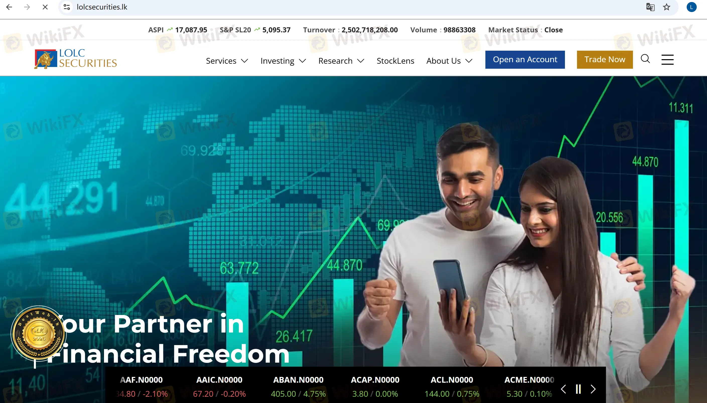 LOLC SECURITIES Information