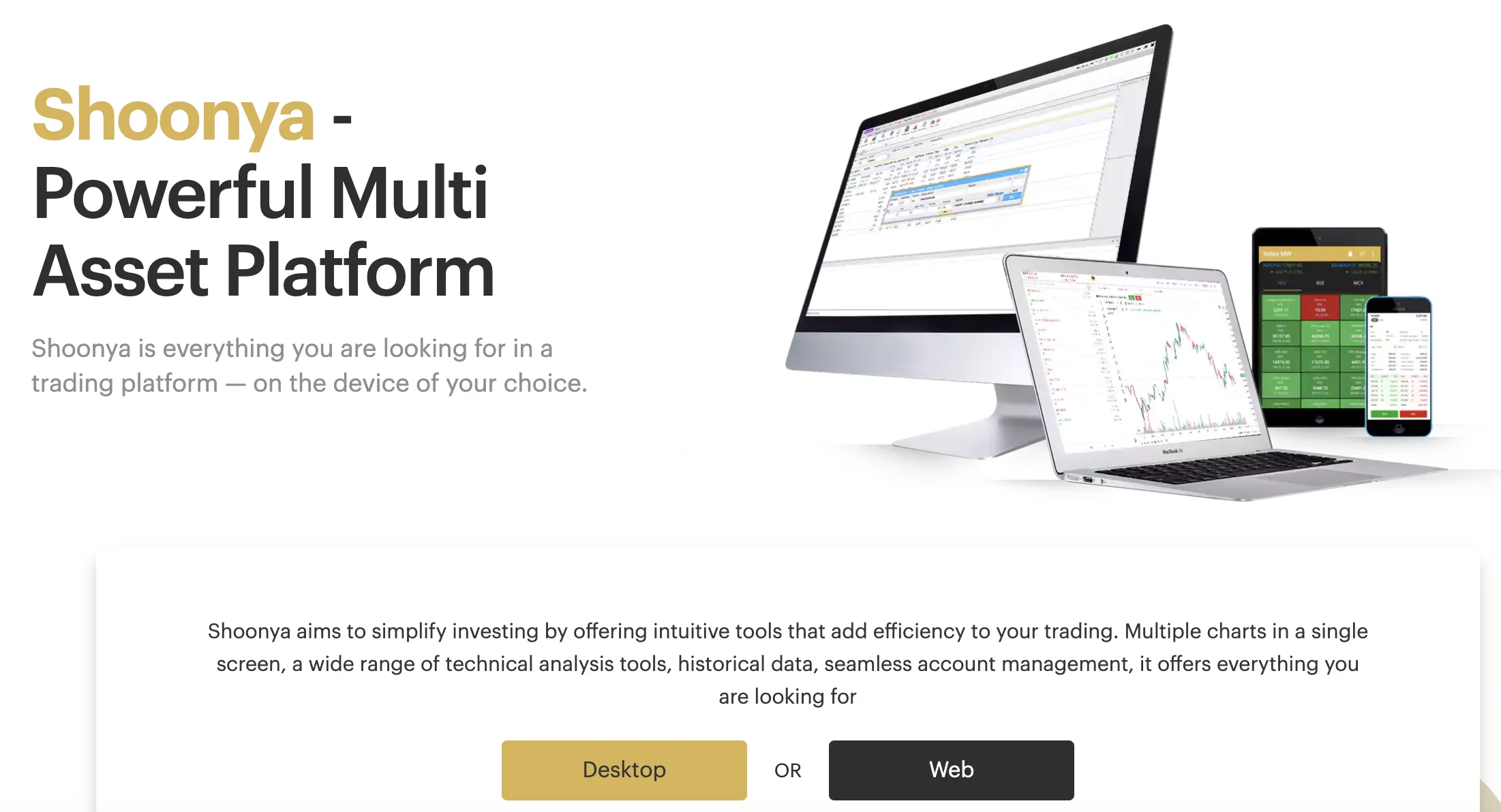 Plateforme de trading
