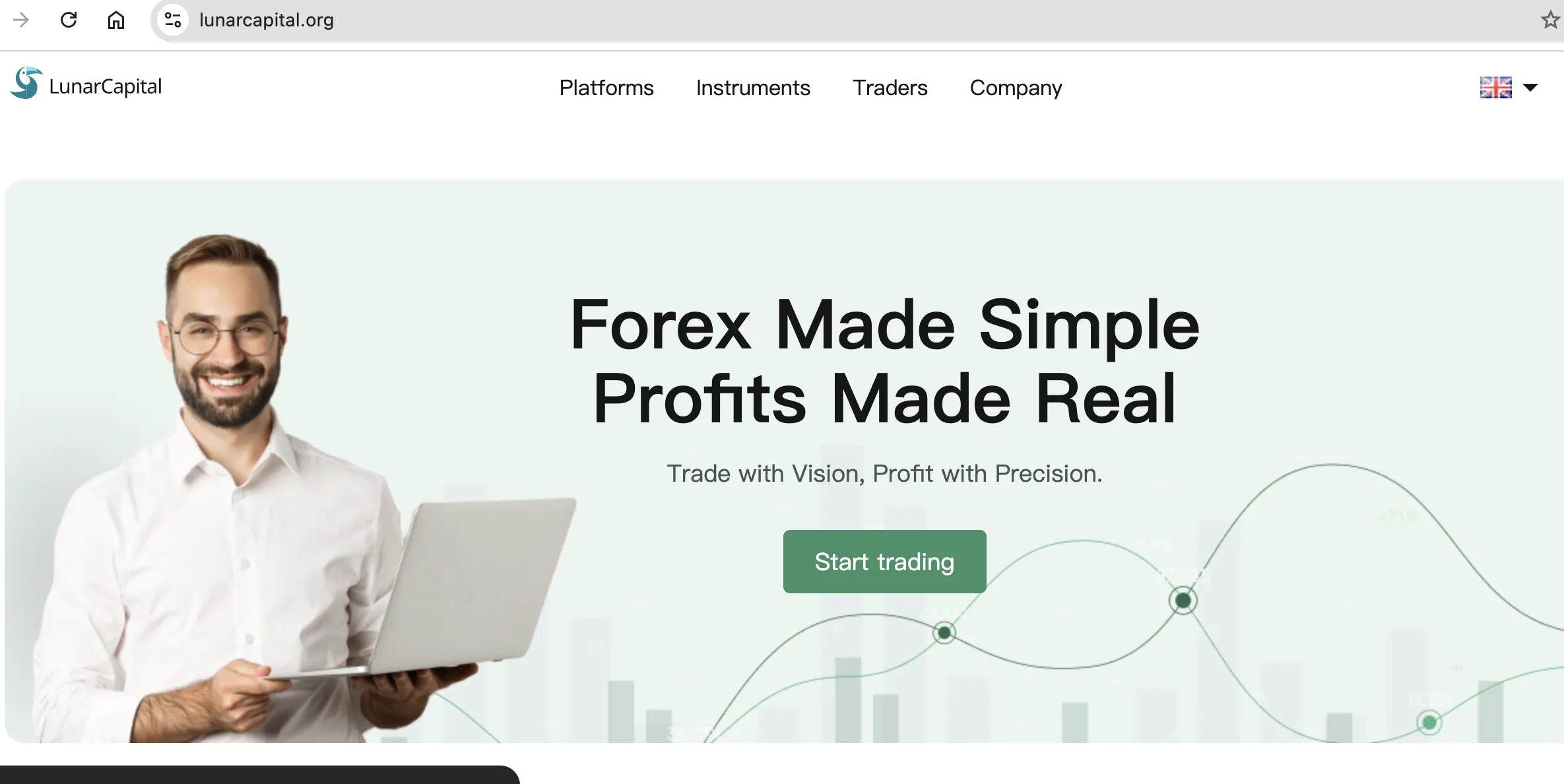Lunar Capital's homepage Lunar Capital's homepage