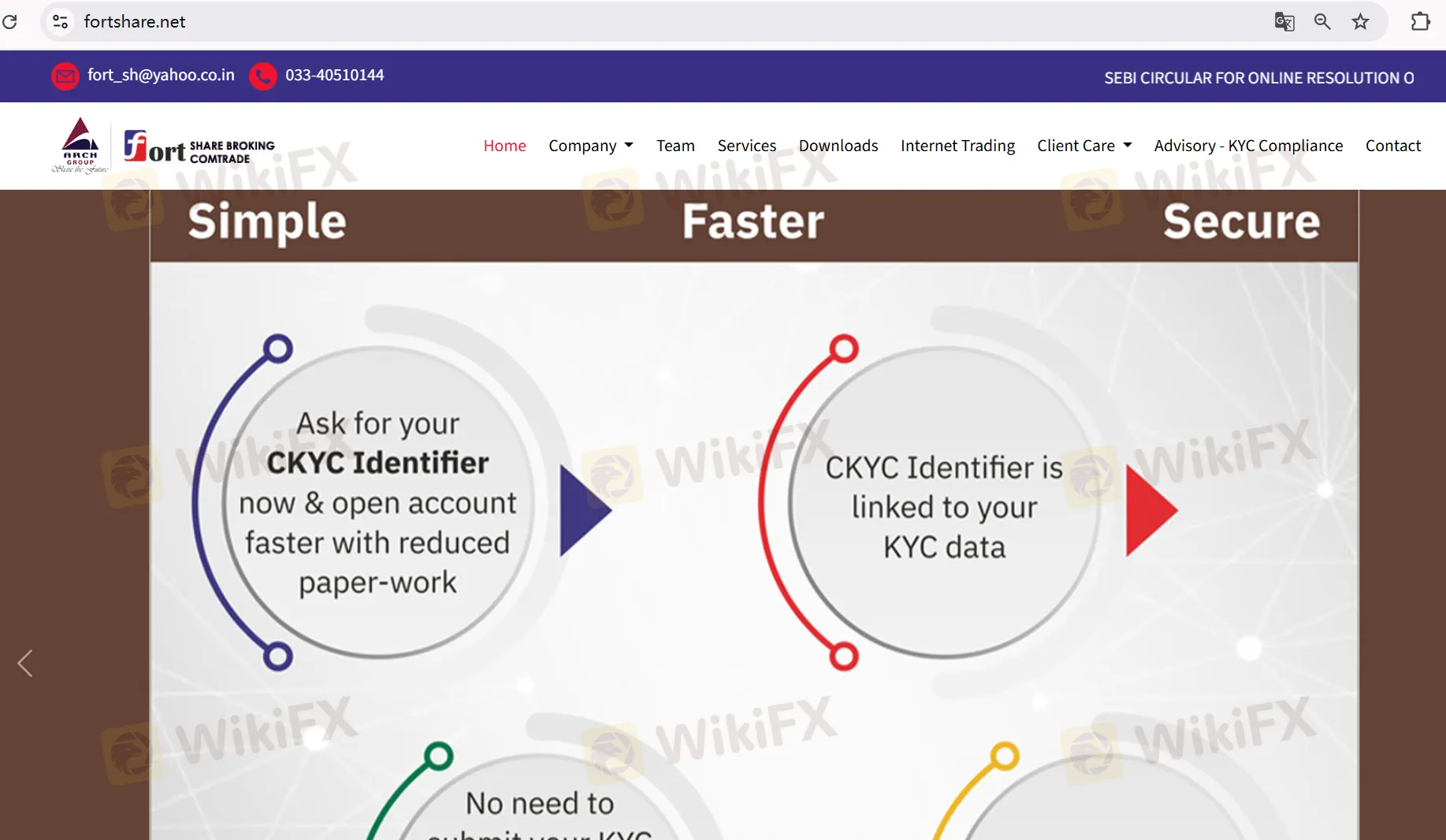 FortShare's homepage FortShare's homepage
