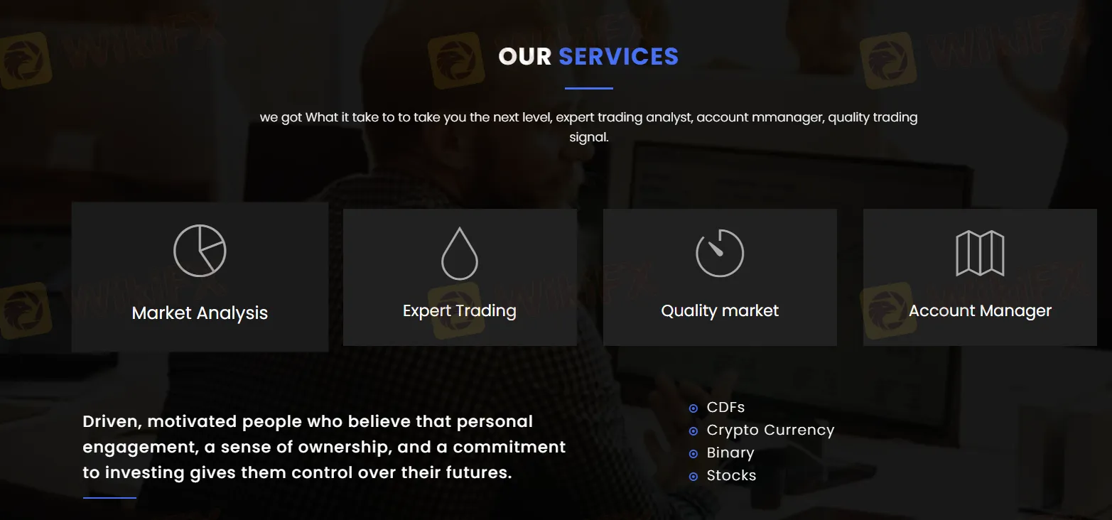 الخدمات الخدمات