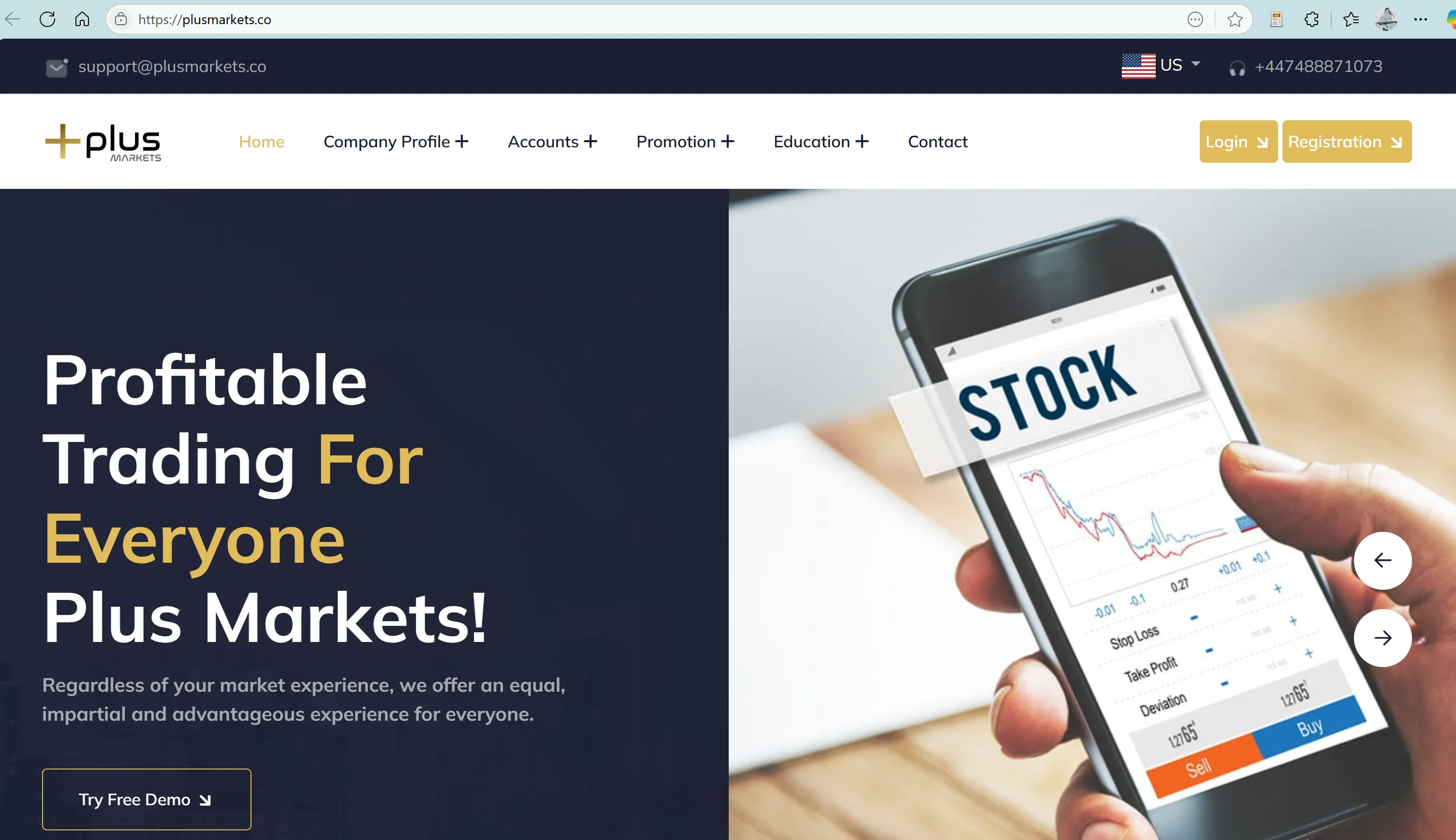 หน้าแรกของ Plus Markets